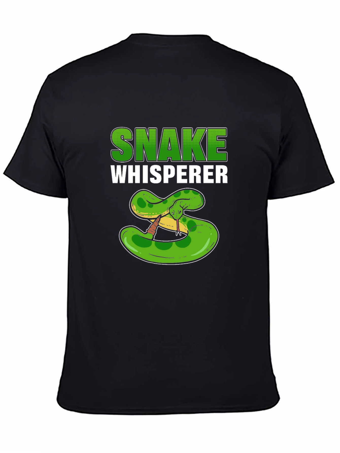 Black Snake Whisperer T-Shirt view 4