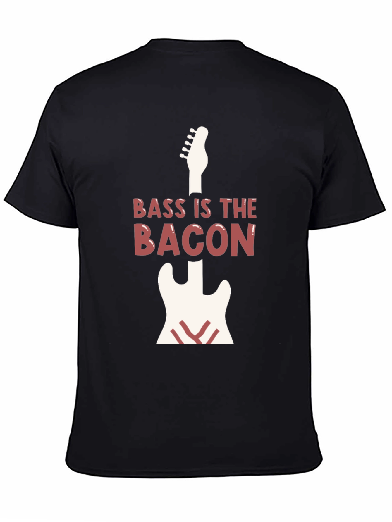 Black Bass is the Bacon T-Shirt view 4