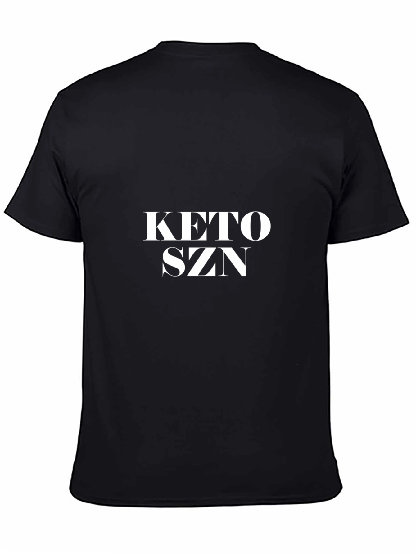 Black Keto SZN Black Tee view 4