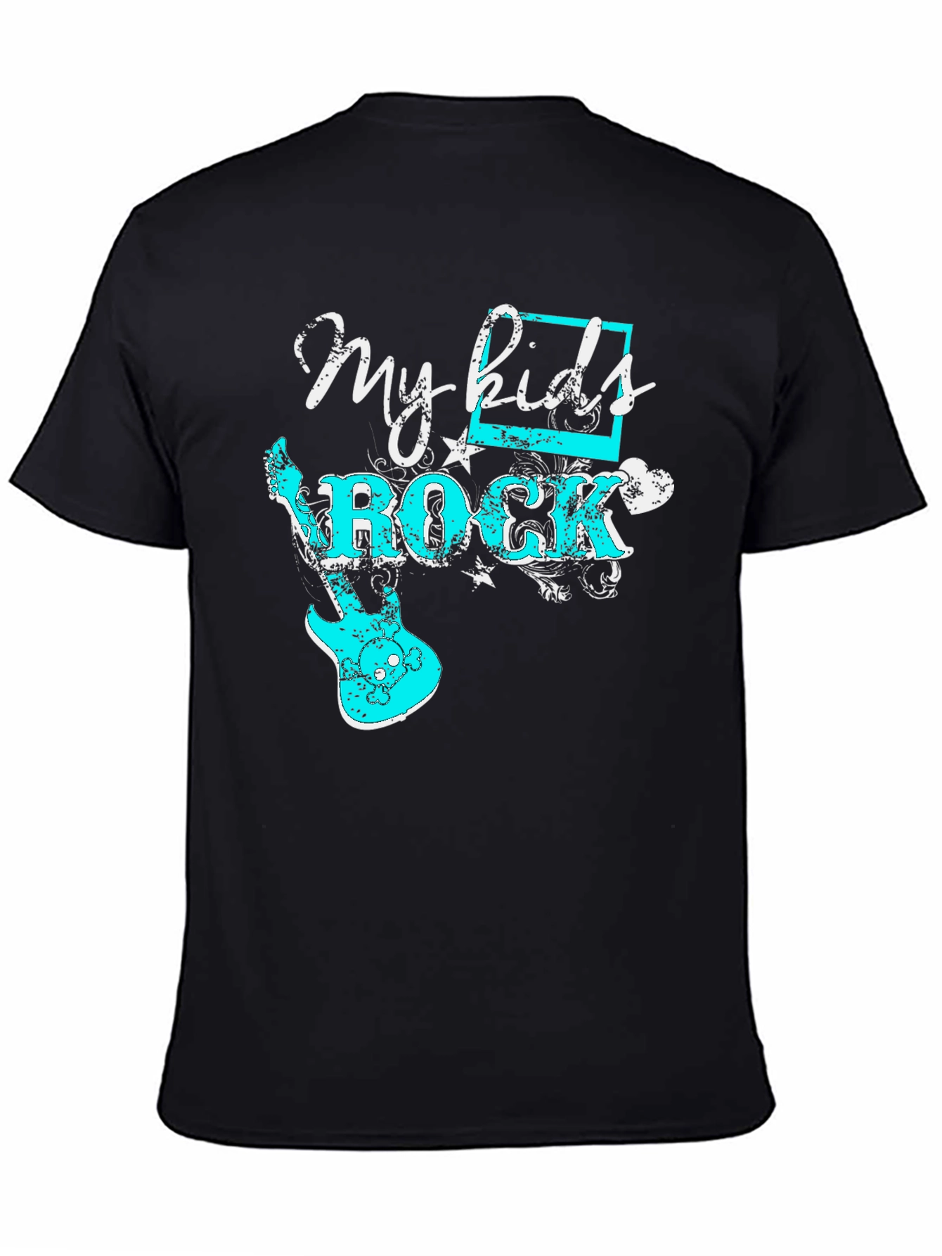 My Kids Rock T-Shirt - Cool Graphic Tee for Parents - 4