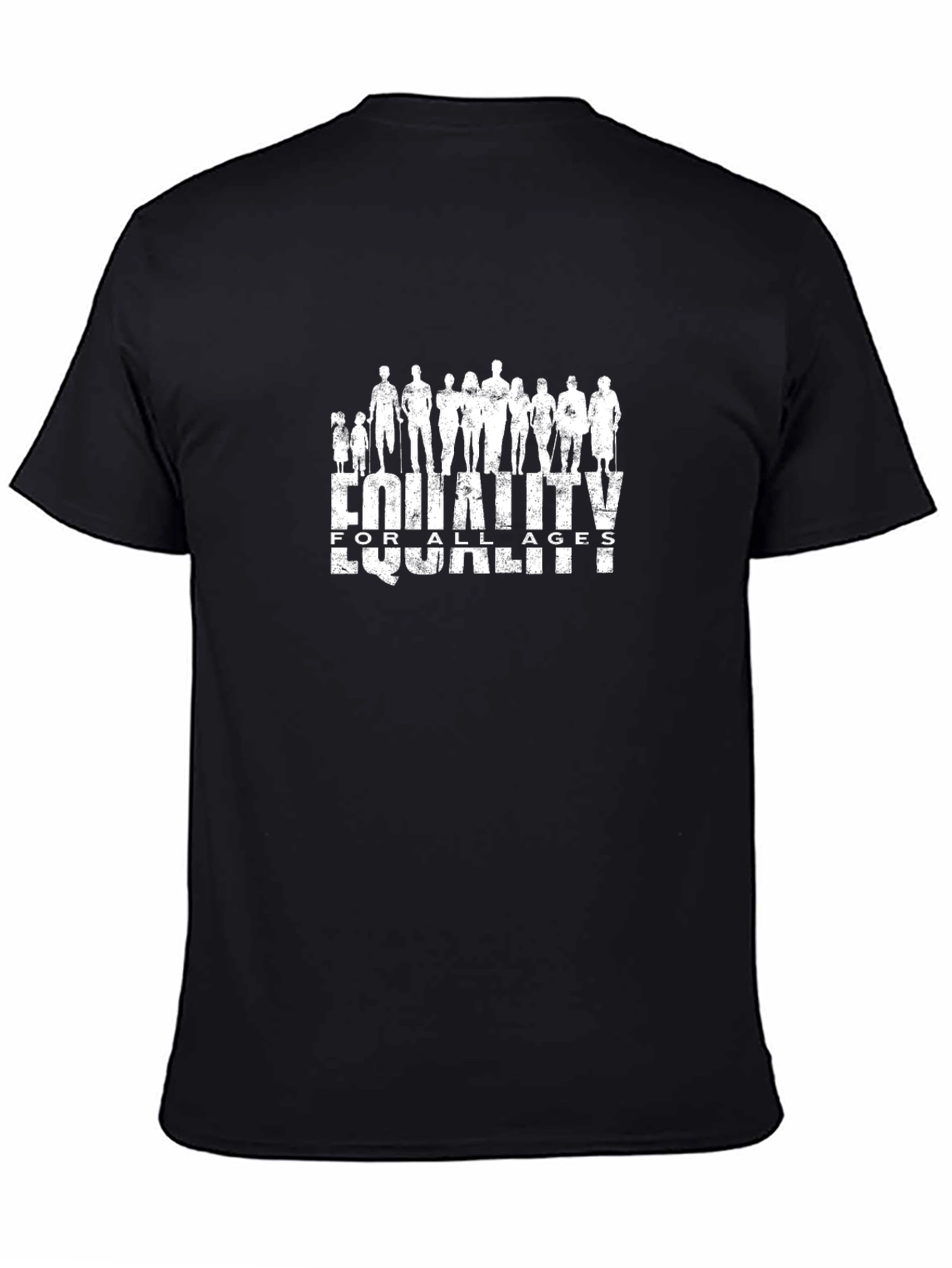 Black Equality For All Ages T-Shirt view 4