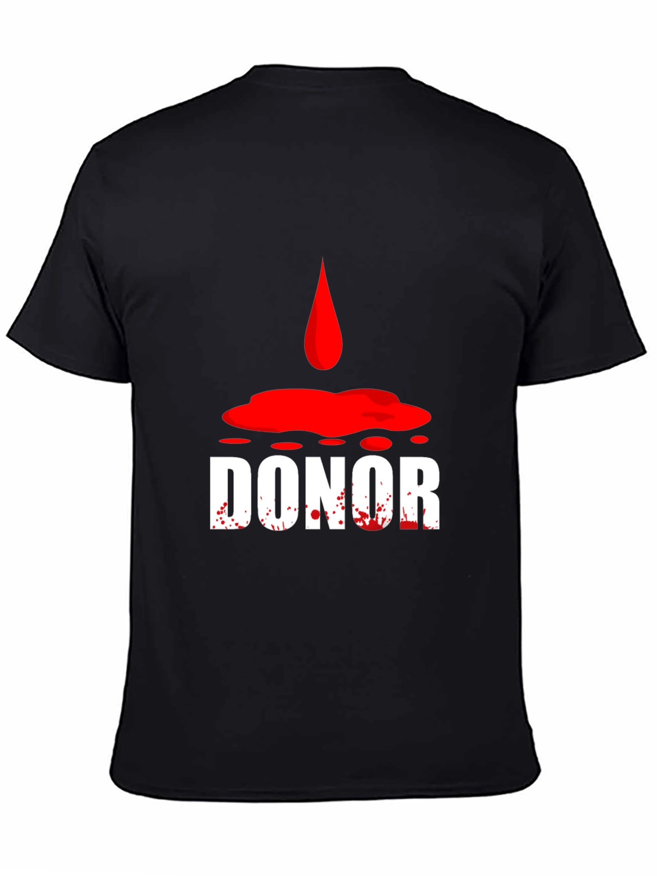 Donor T-Shirt Blood Donation Awareness Tee - 4