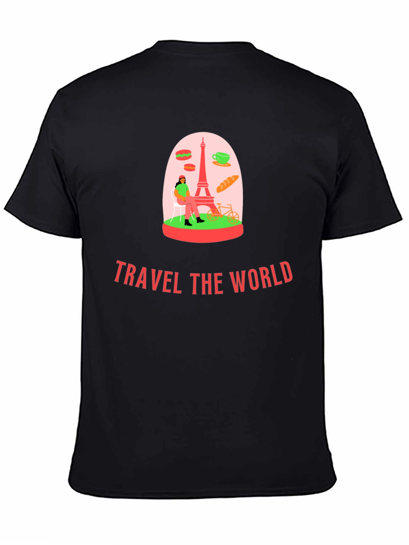 Travel the World Graphic T-Shirt - 4