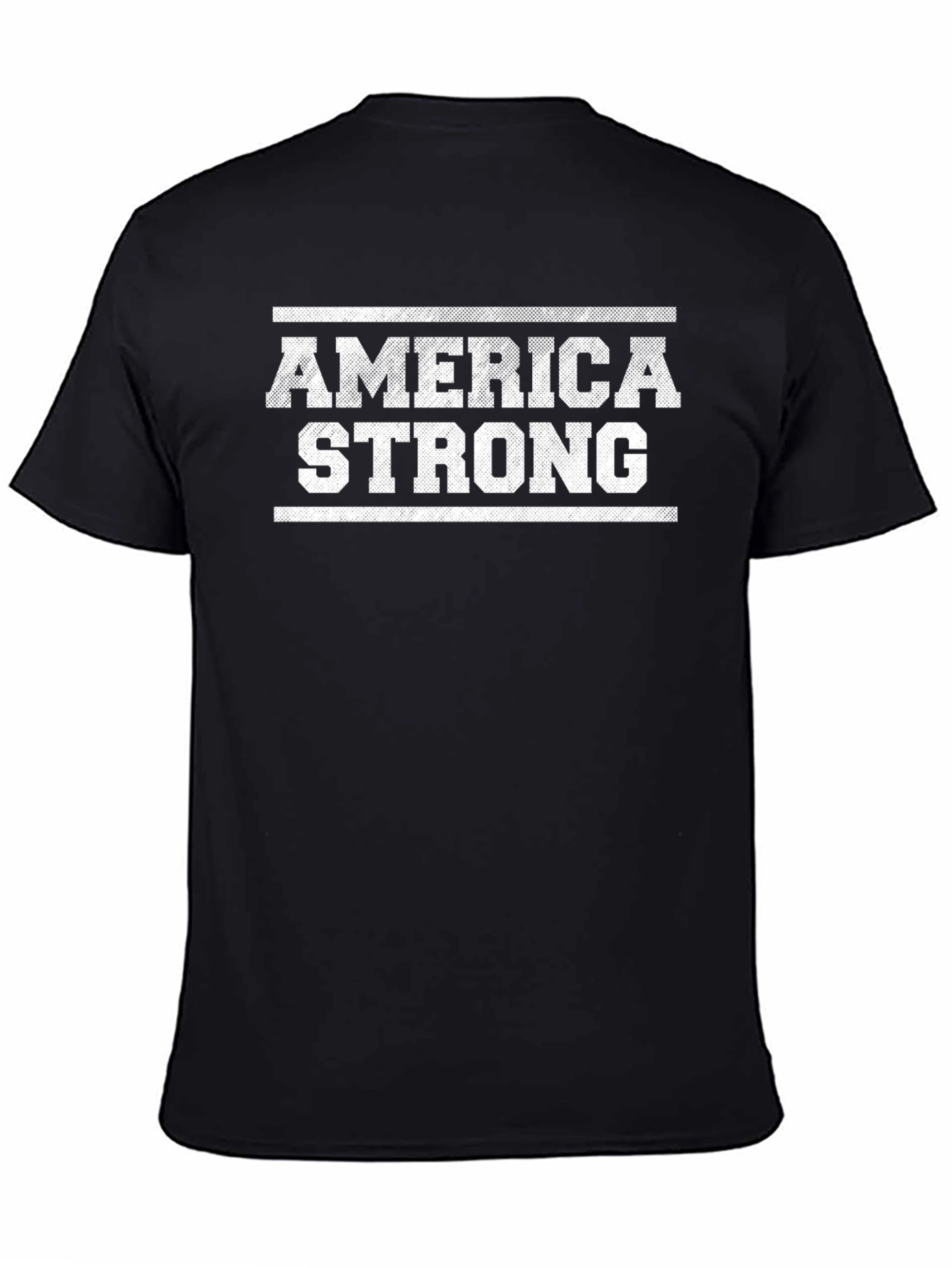 Black America Strong Graphic T-Shirt view 4