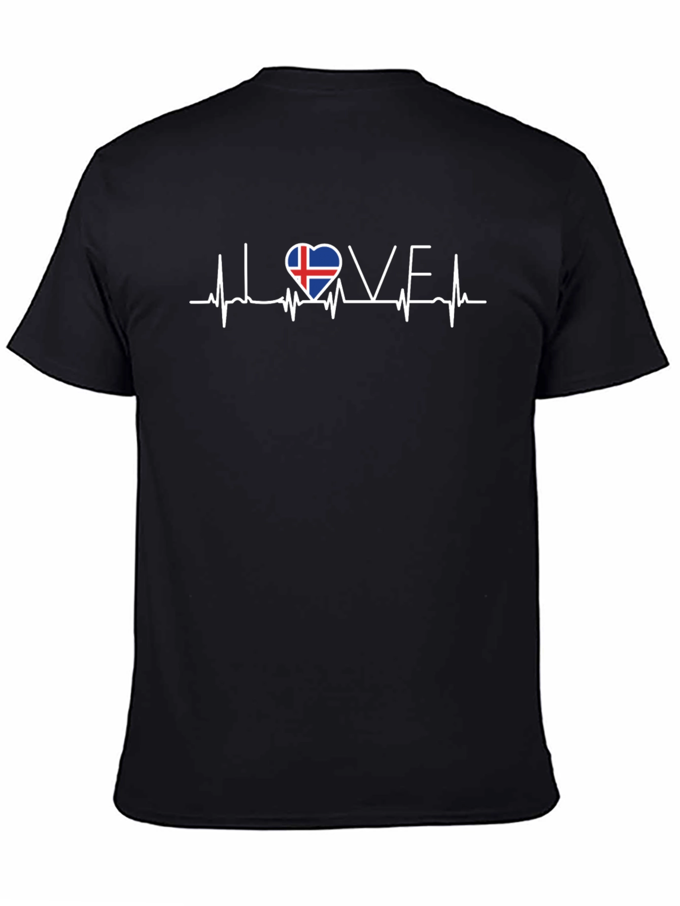 Icelandic Love Heartbeat T-Shirt - 4