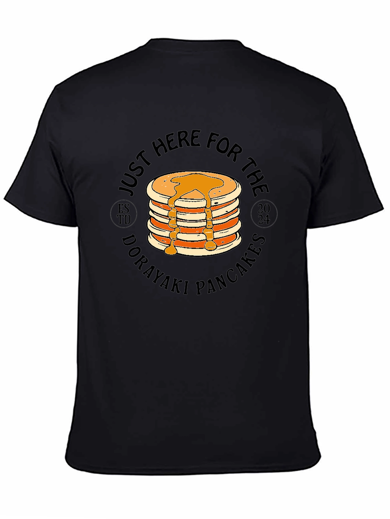 Just Here For The Dorayaki Pancakes T-Shirt - 4