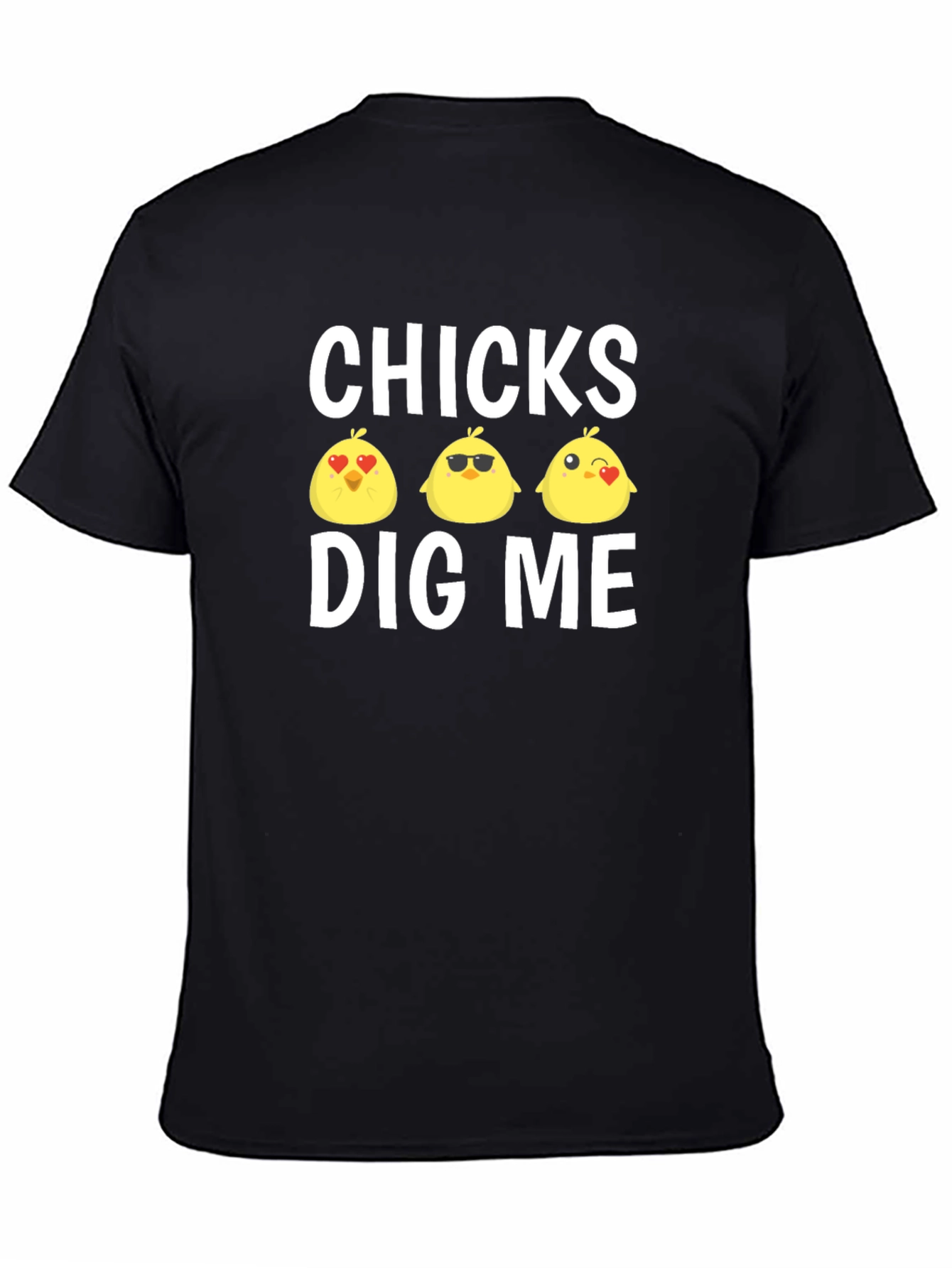 Black Chicks Dig Me Easter T-Shirt view 4