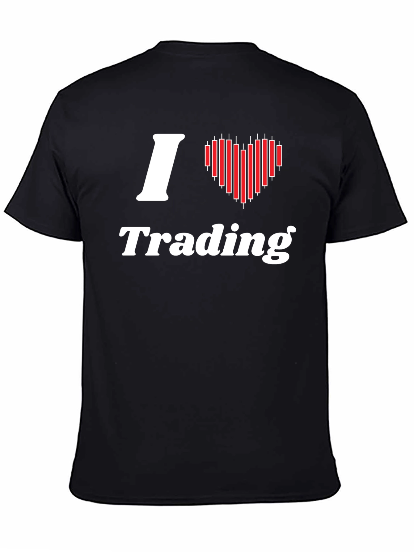Black I Love Trading Black T-Shirt view 4