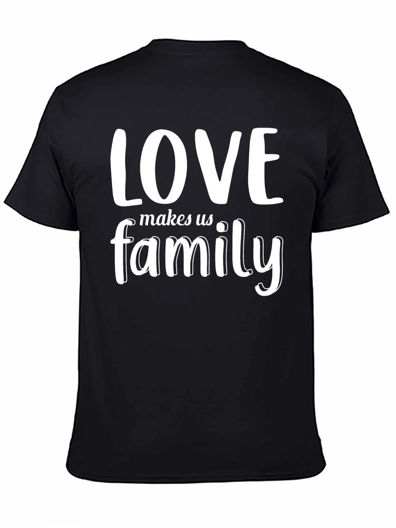 Black Love Makes Us Family Graphic Tee view 4