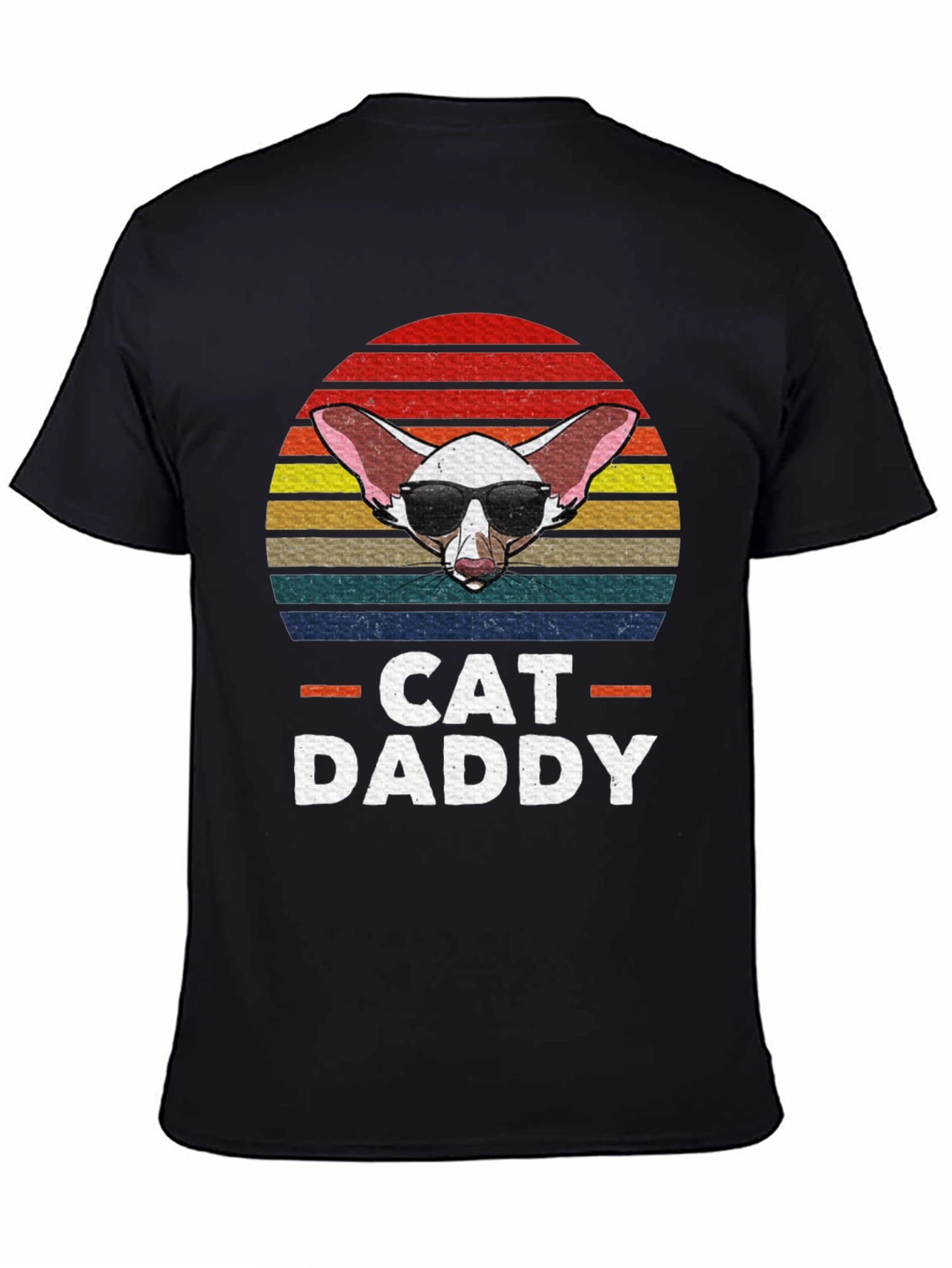 Black Cat Daddy T-Shirt view 4