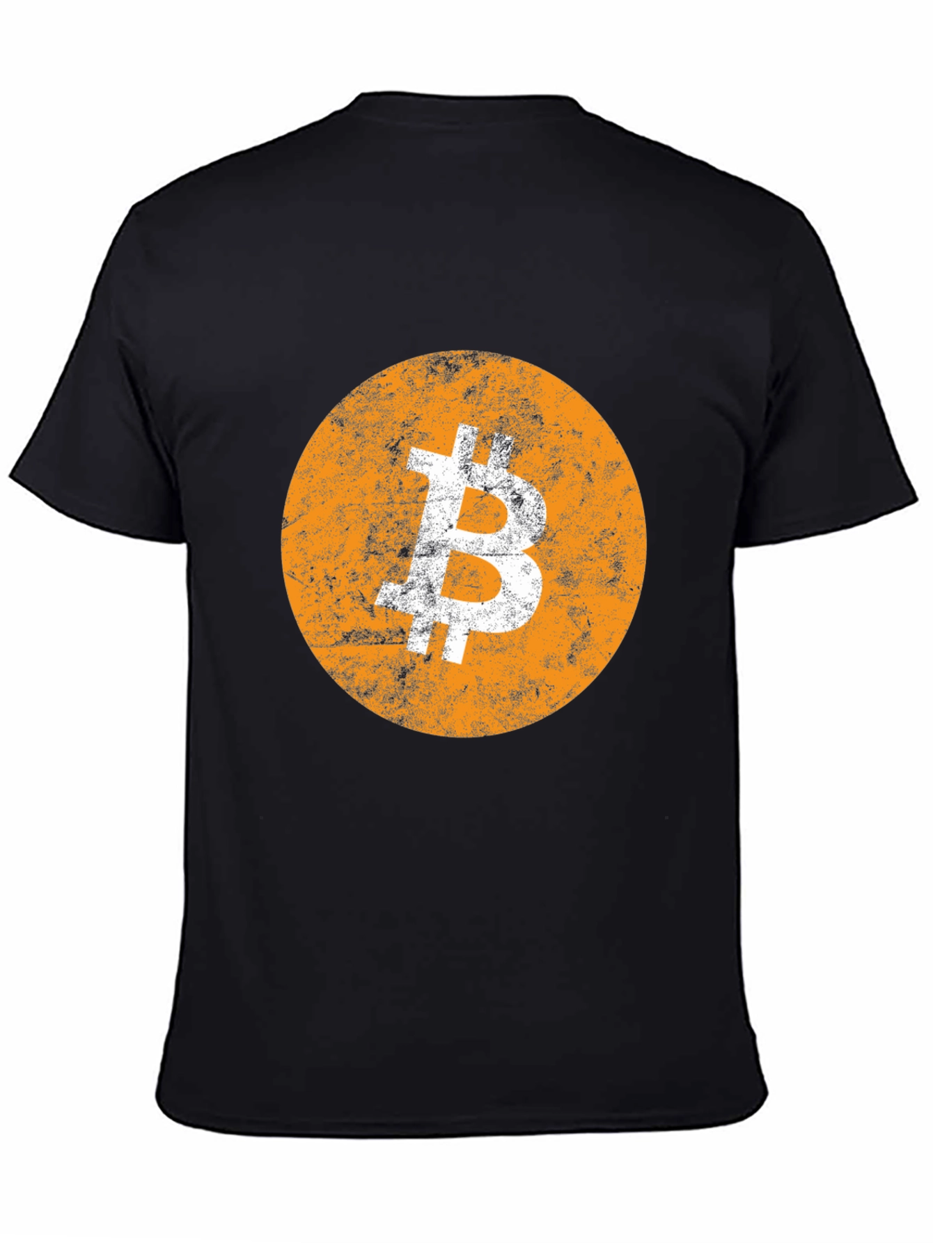 Black Bitcoin Graphic T-Shirt - Crypto Fan Apparel view 4