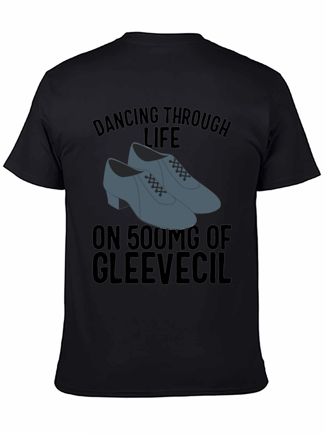 Black Dancing Through Life Tee view 4