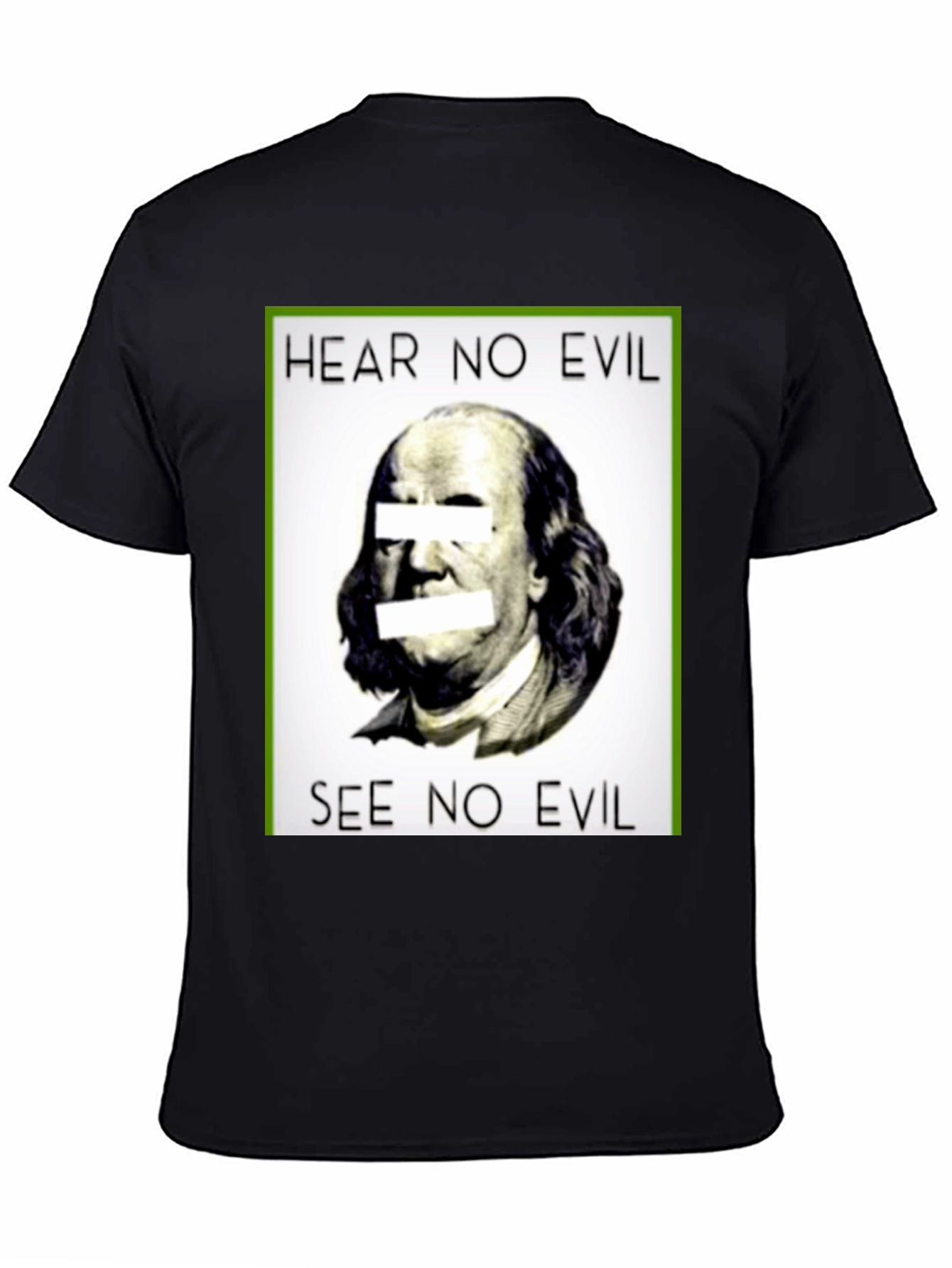 Hear No See No Evil Graphic T-Shirt - 4