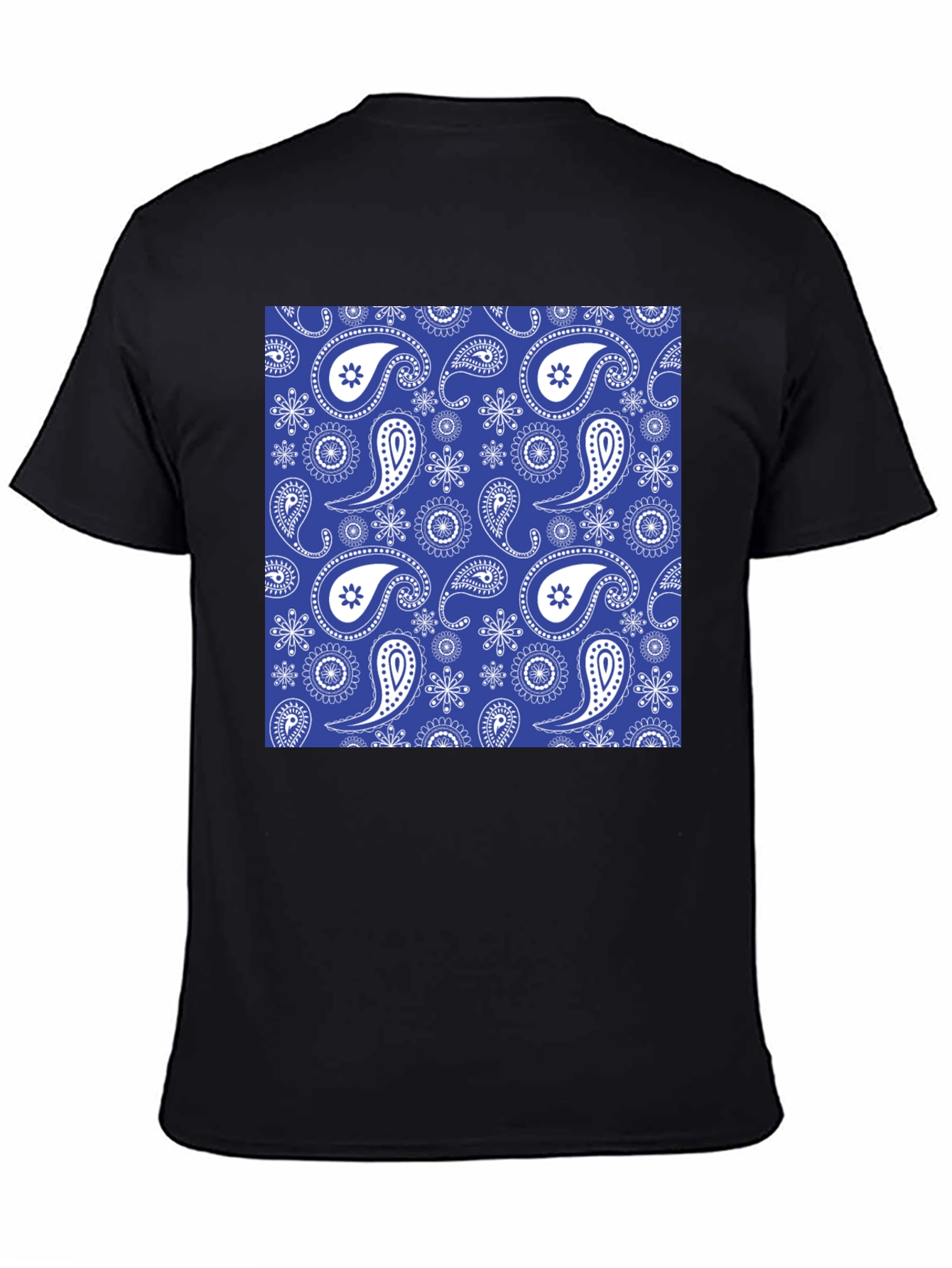 Paisley Patterned T-Shirt - 4