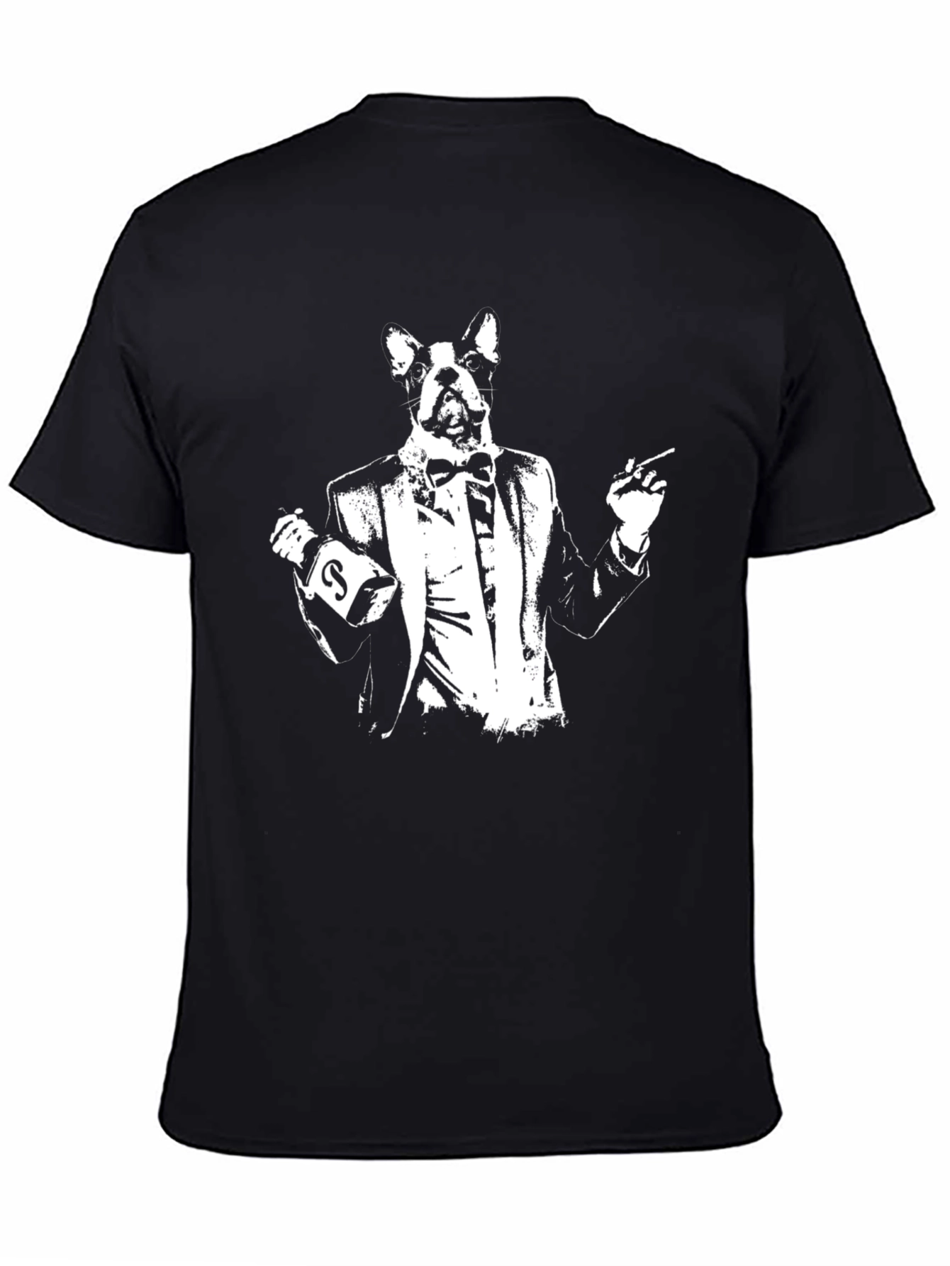 Black Dogfather Graphic Tee view 4