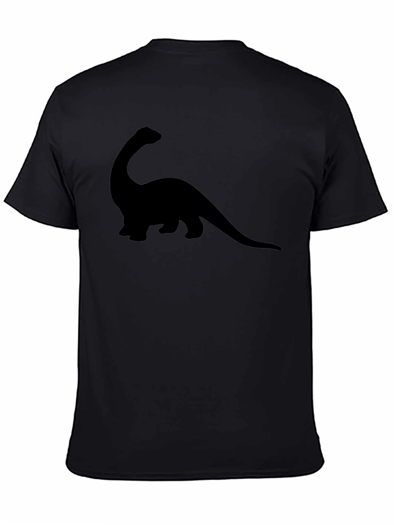 Dinosaur Graphic Tee - Black Brontosaurus T-Shirt - 4