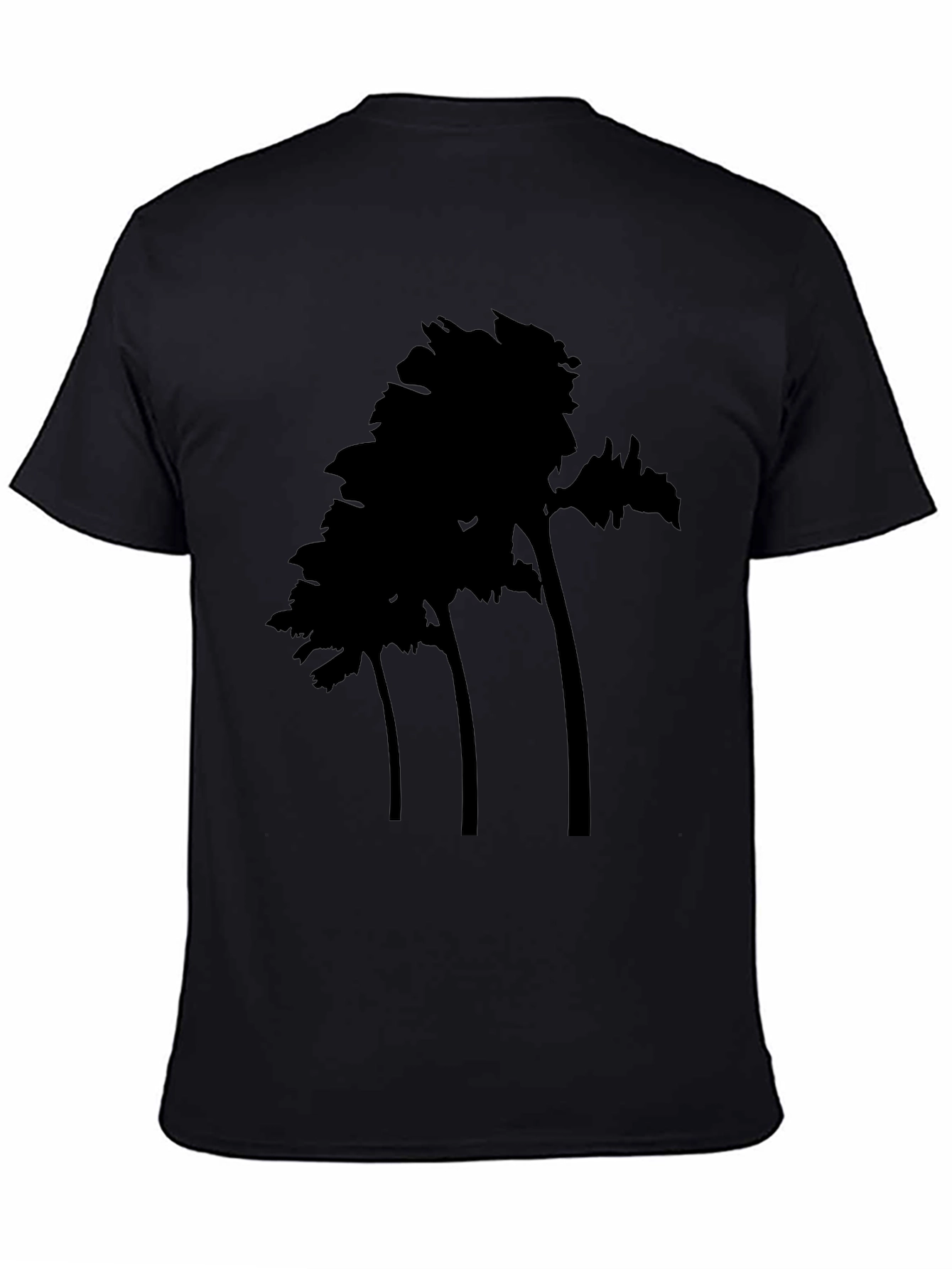 Black Black Trees Graphic Tee - Casual Comfort view 4