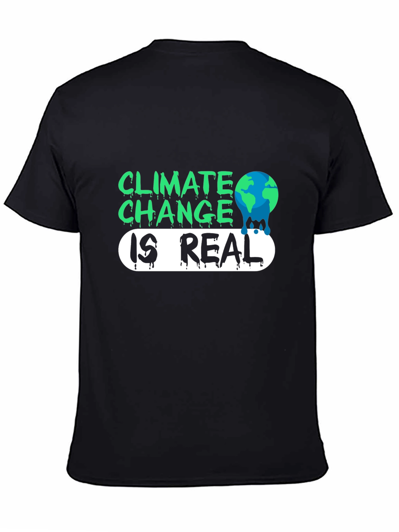 Climate Change is Real Graphic T-Shirt - 4