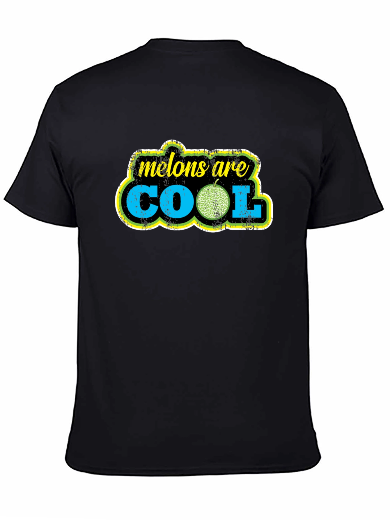 Black Melons are Cool T-Shirt view 4