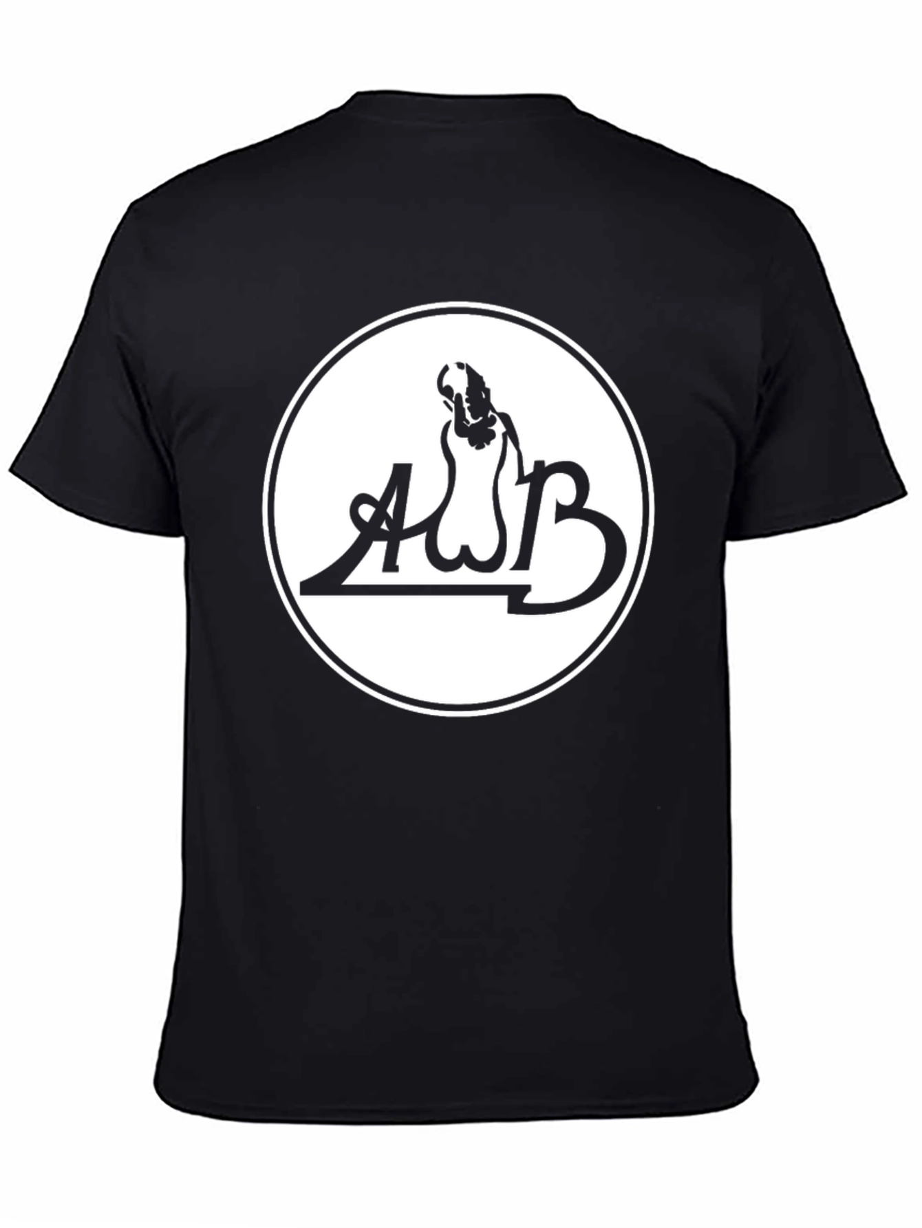 AWB Circle Logo Black T-Shirt - 4