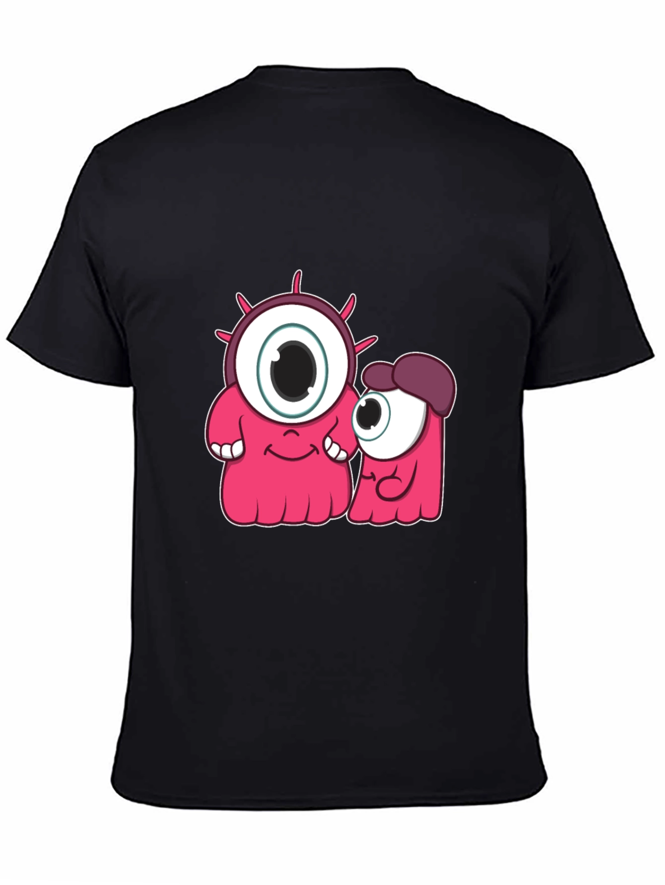 Black Monster Graphic T-Shirt view 4