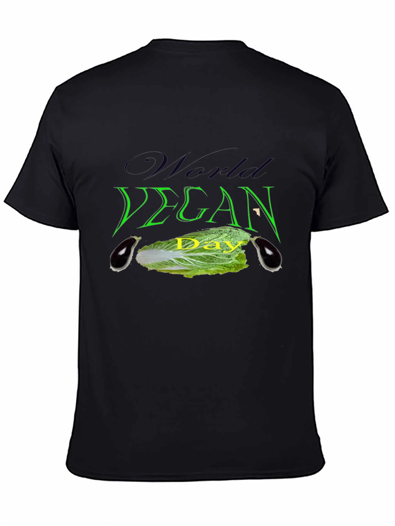 Vegan Day Graphic T-Shirt - 4