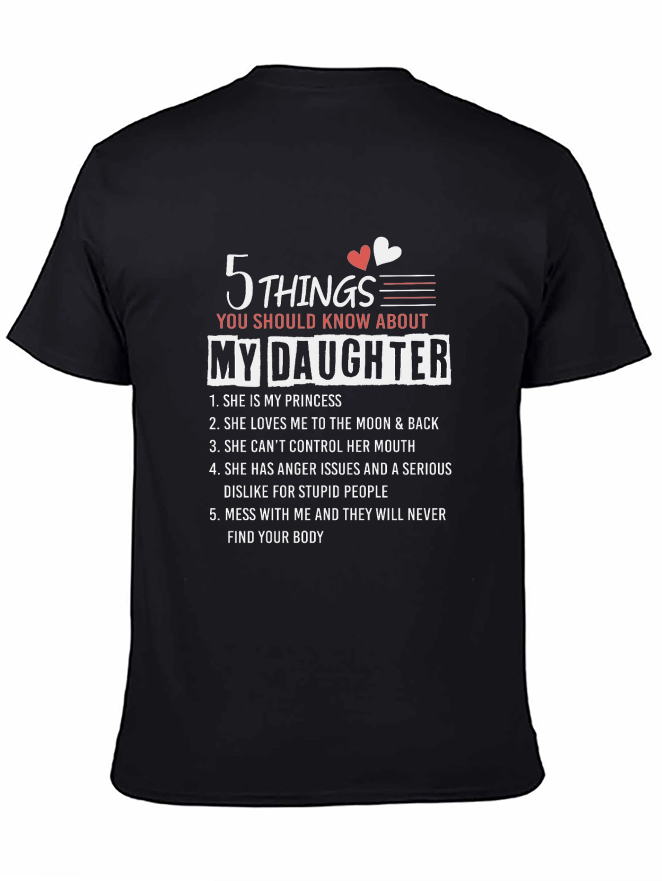 Black My Daughter T-Shirt - 5 Things You Should Know view 4