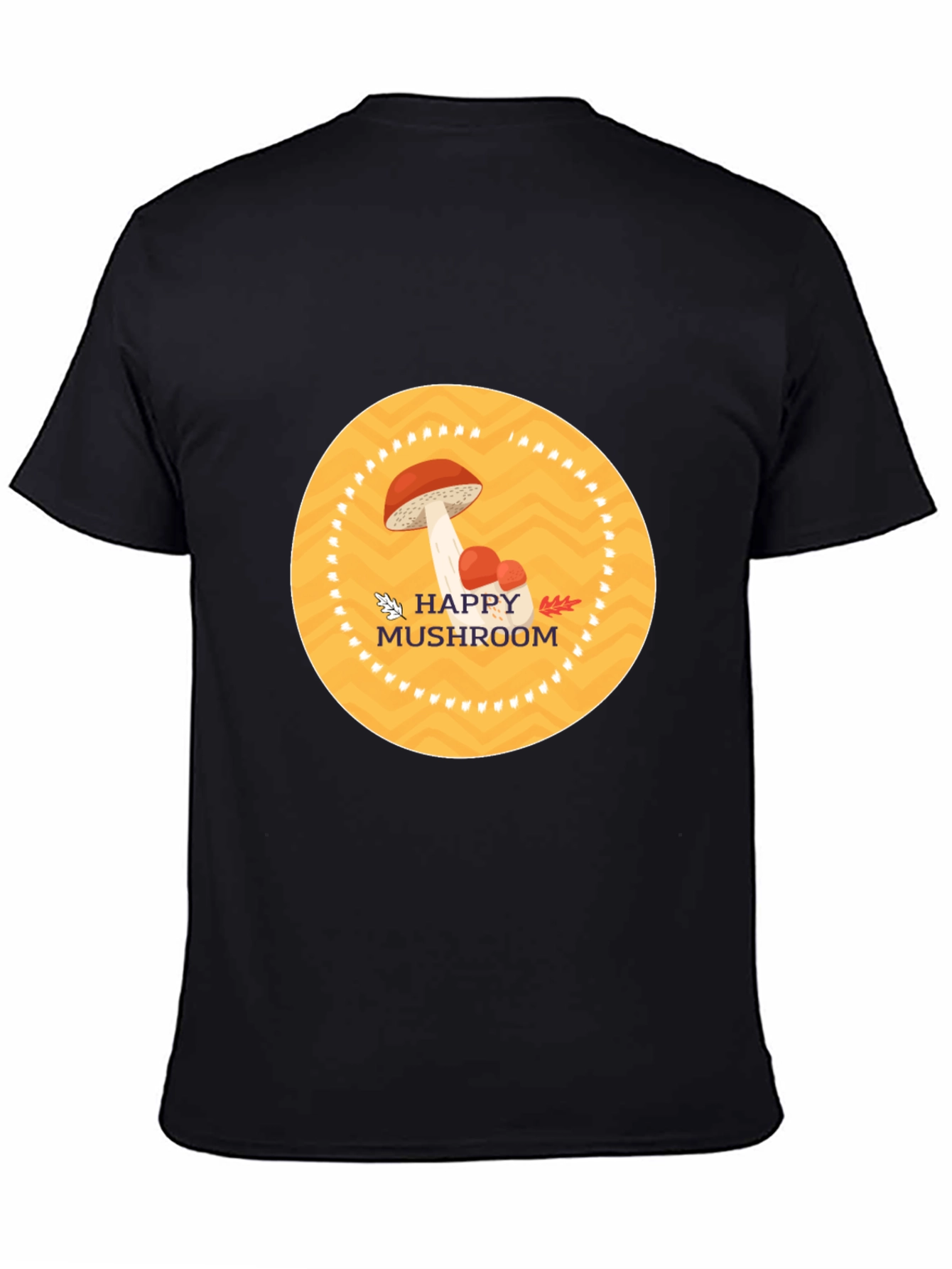 Happy Mushroom Graphic Tee - Stylish Comfort - 4