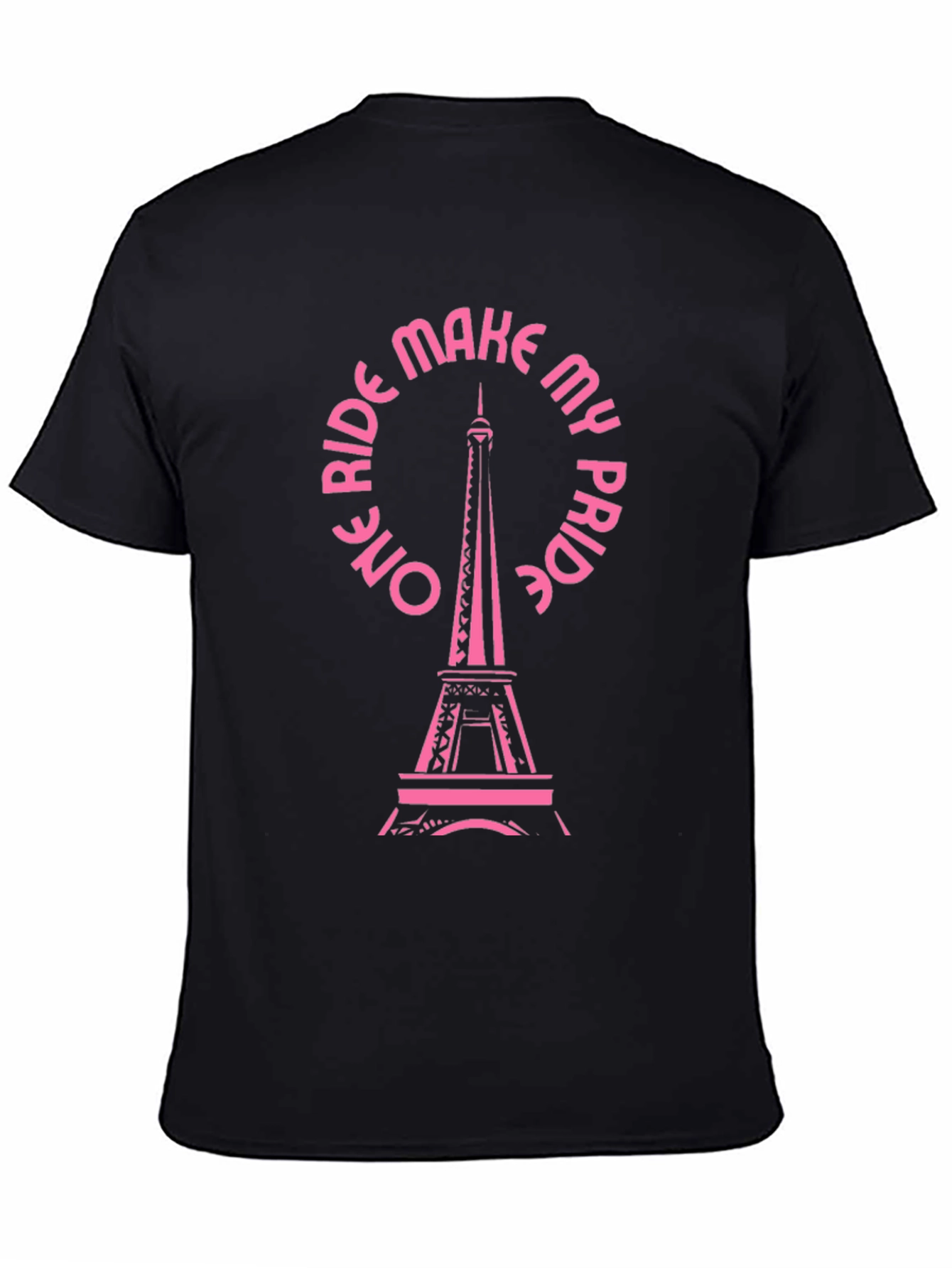 Black Paris Pride Black Graphic Tee view 4