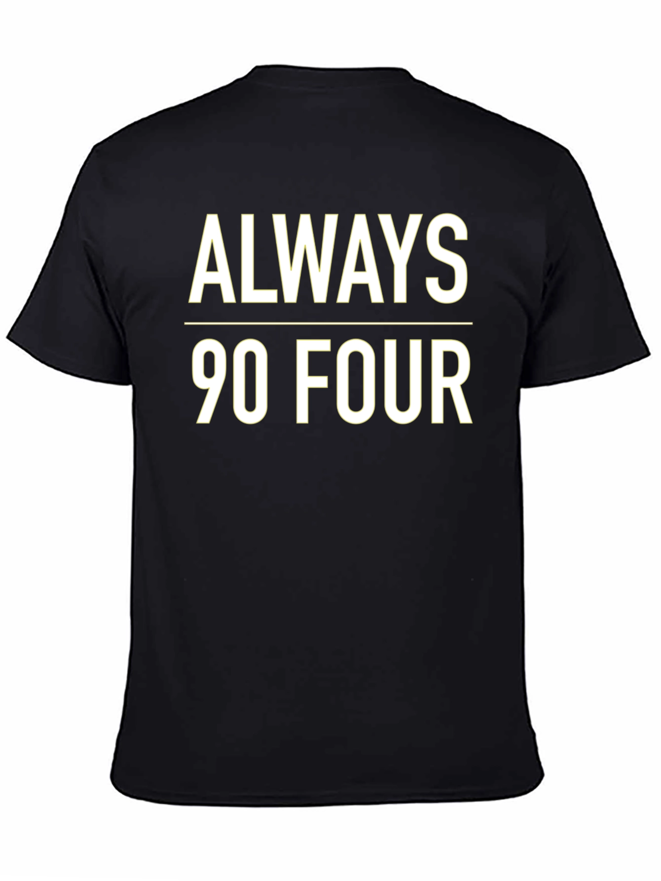 Black Always 90 Four Graphic Tee view 4