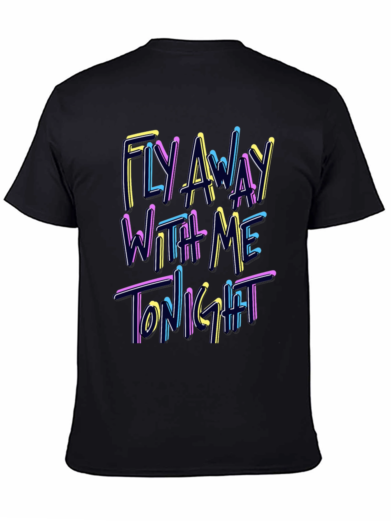 Fly Away With Me Tonight Graphic Tee - 4