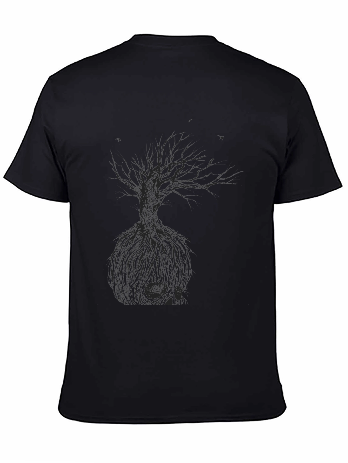 Black Black Tree Graphic Tee - Men's Casual Fit view 4