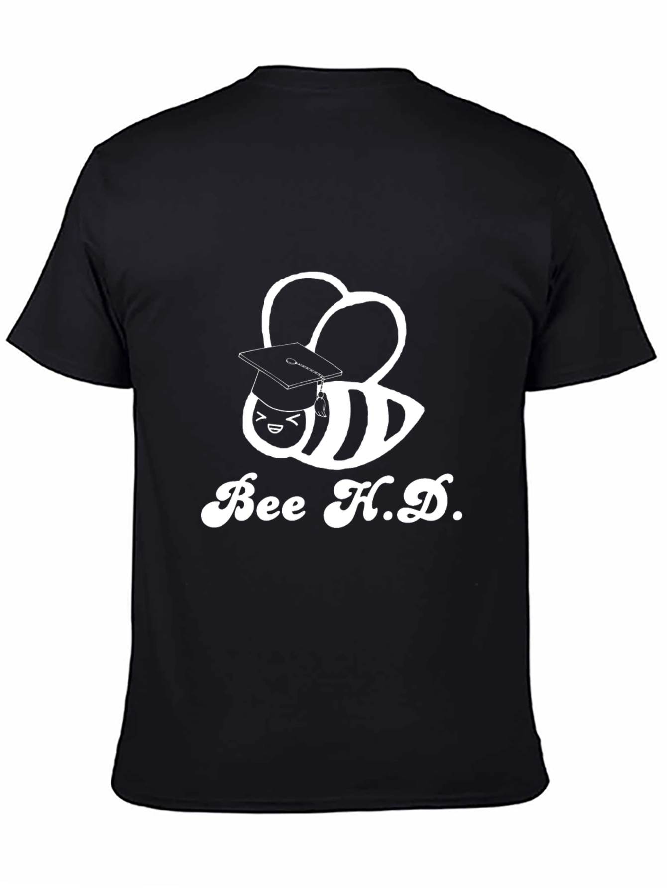 Black Bee H.D. Graduation T-Shirt - Soft Cotton Tee view 4