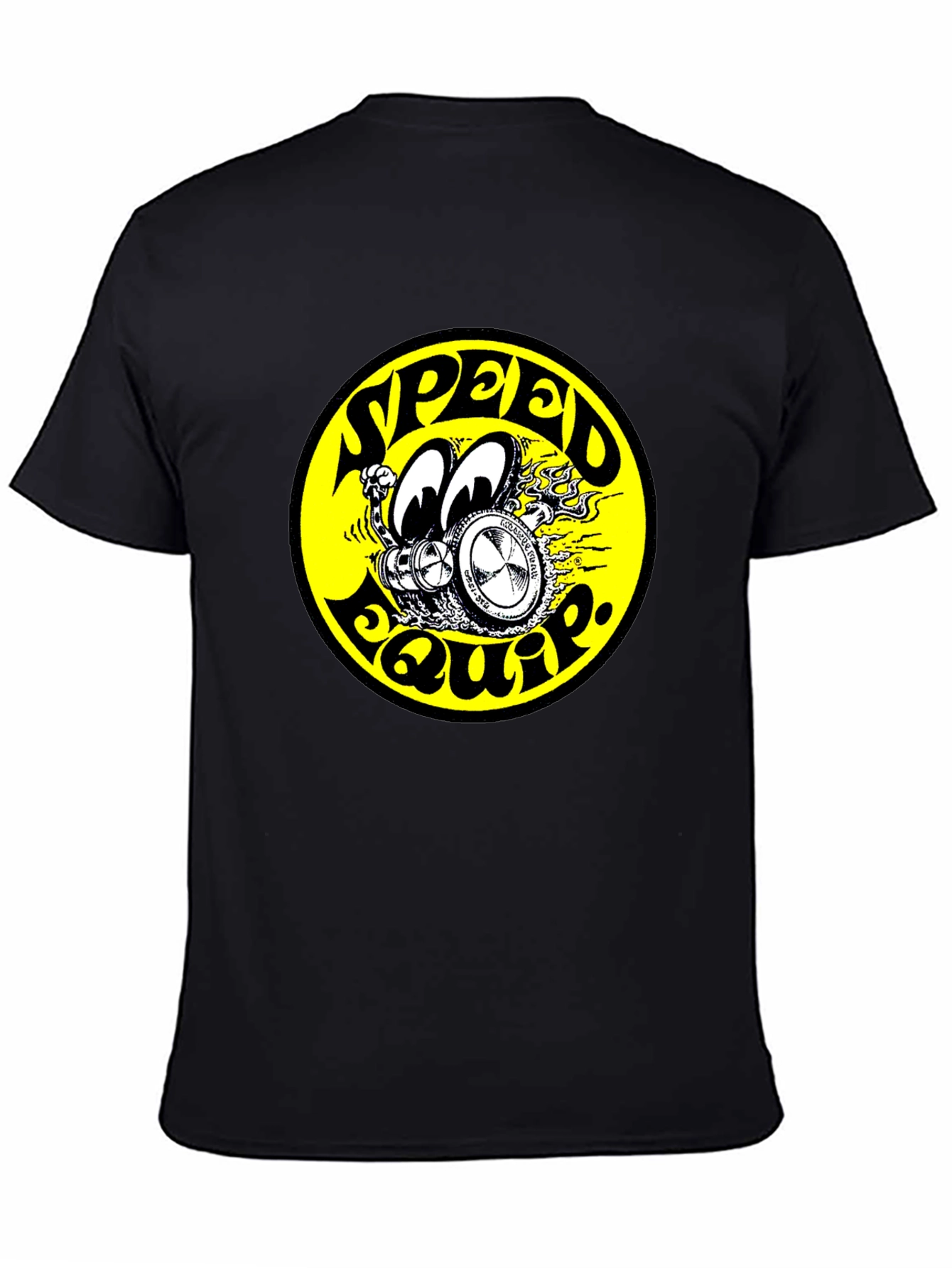 Black Speed Equipment Graphic Tee - Black Cotton view 4