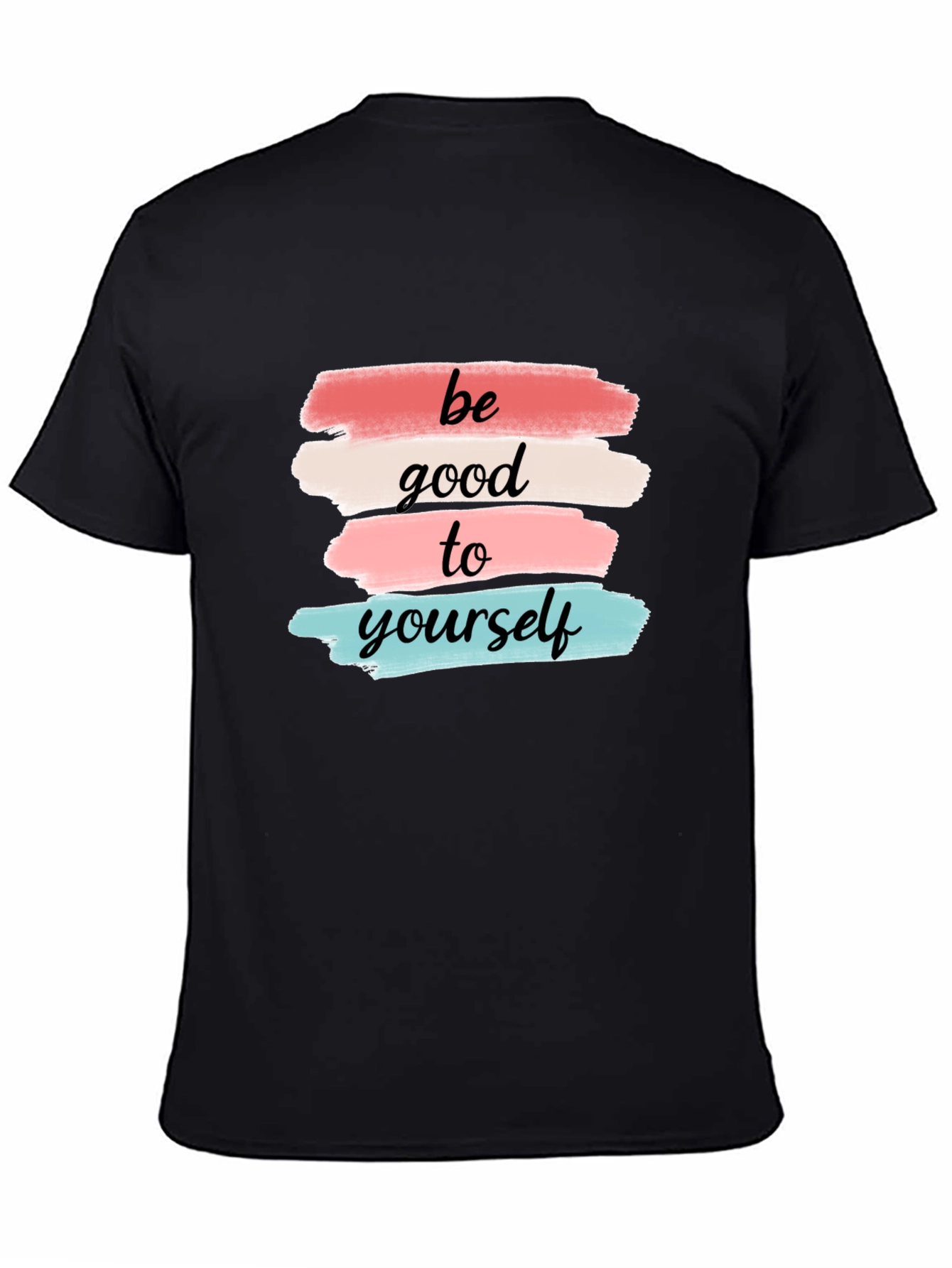 Black Be Good to Yourself Graphic Tee view 4
