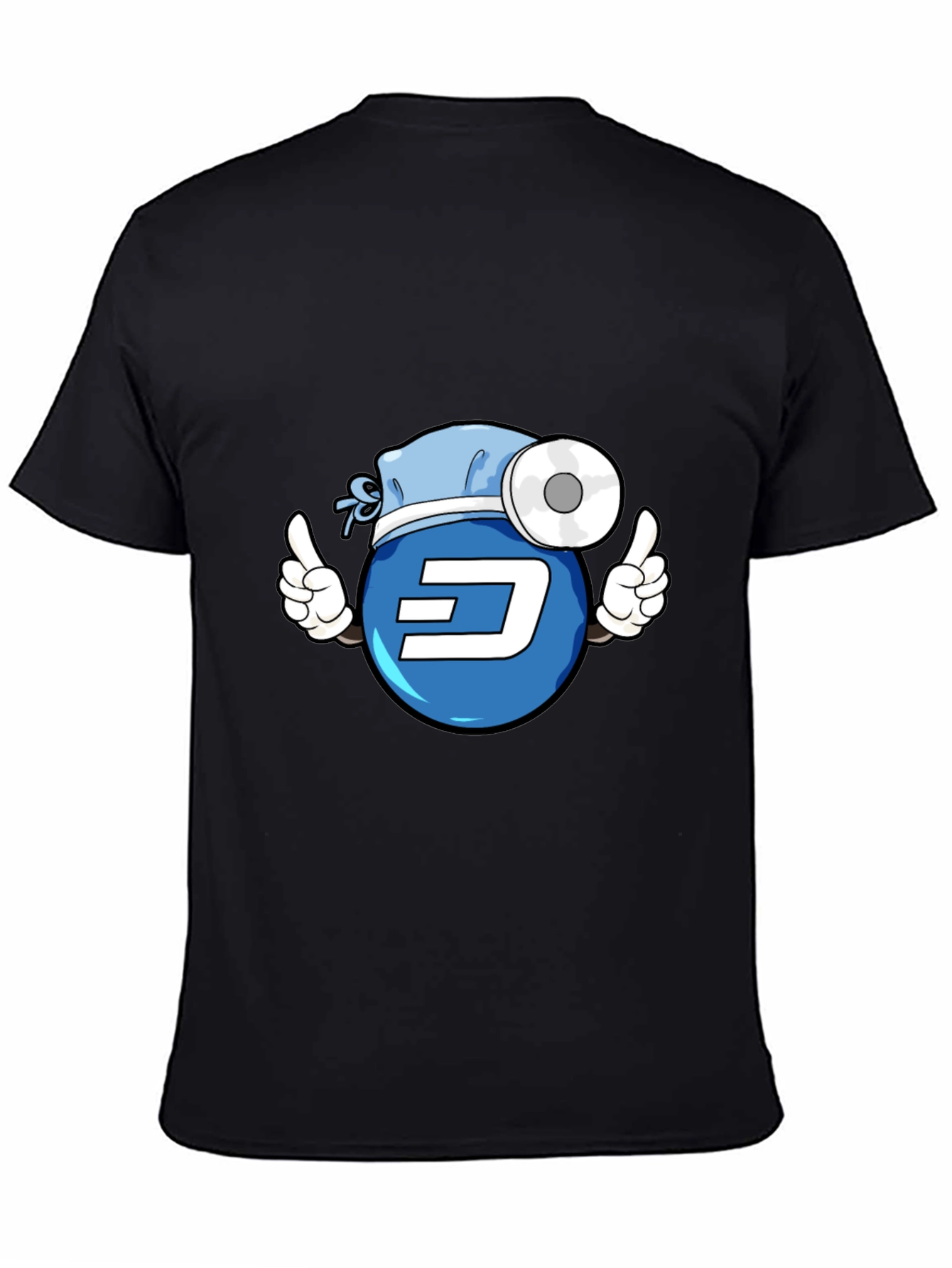 Black Novelty Crypto Dash Doctor T-Shirt view 4
