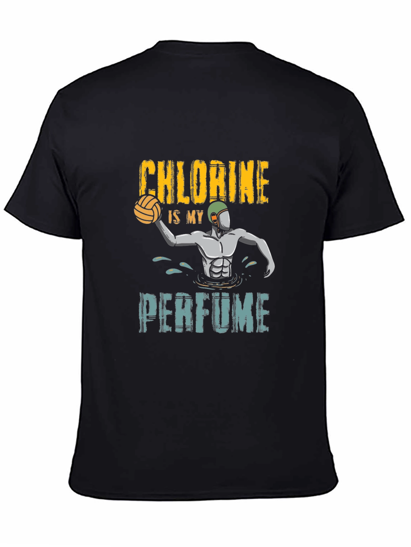 Black Chlorine Is My Perfume T-Shirt view 4