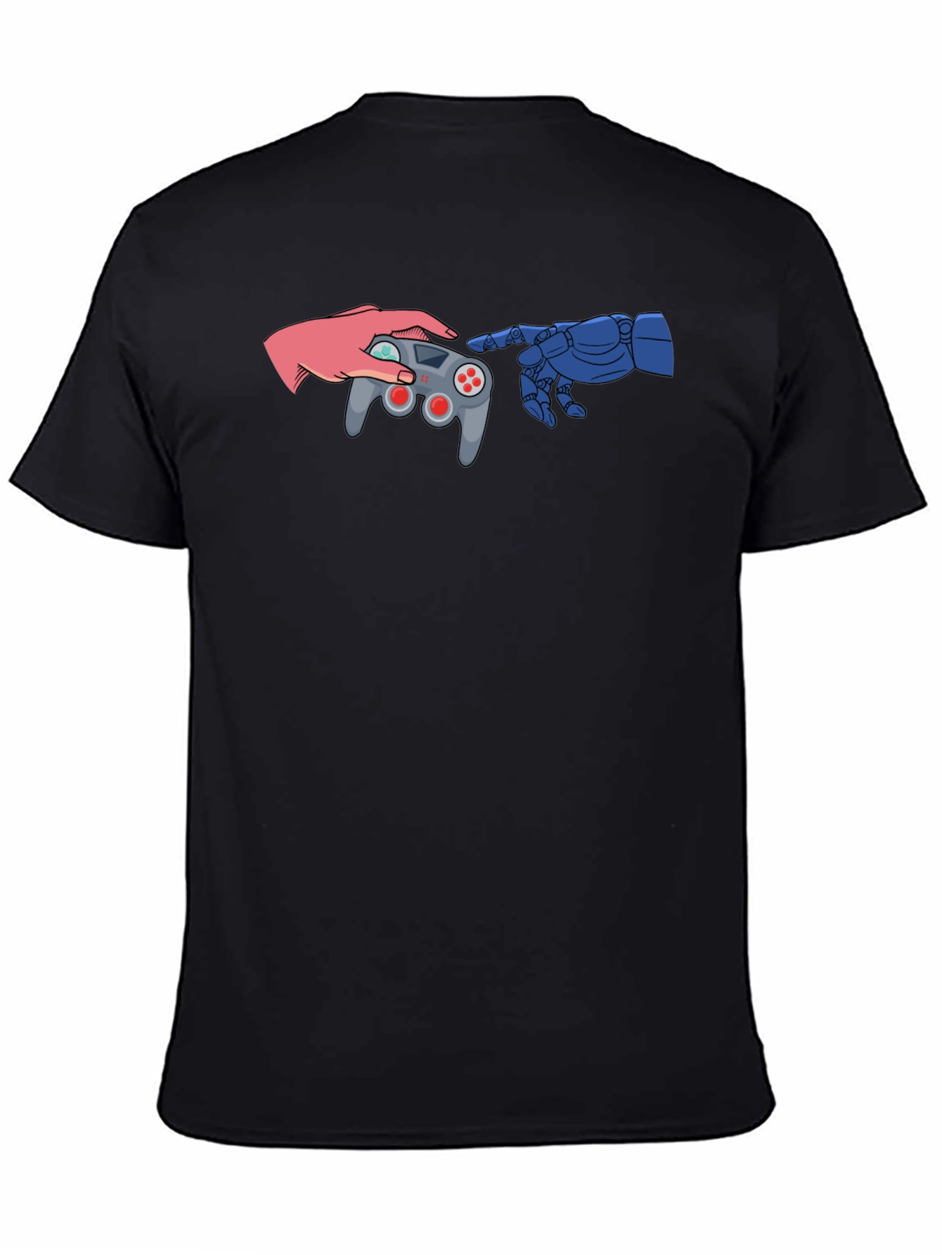 Black Gamer's Connection T-Shirt view 4