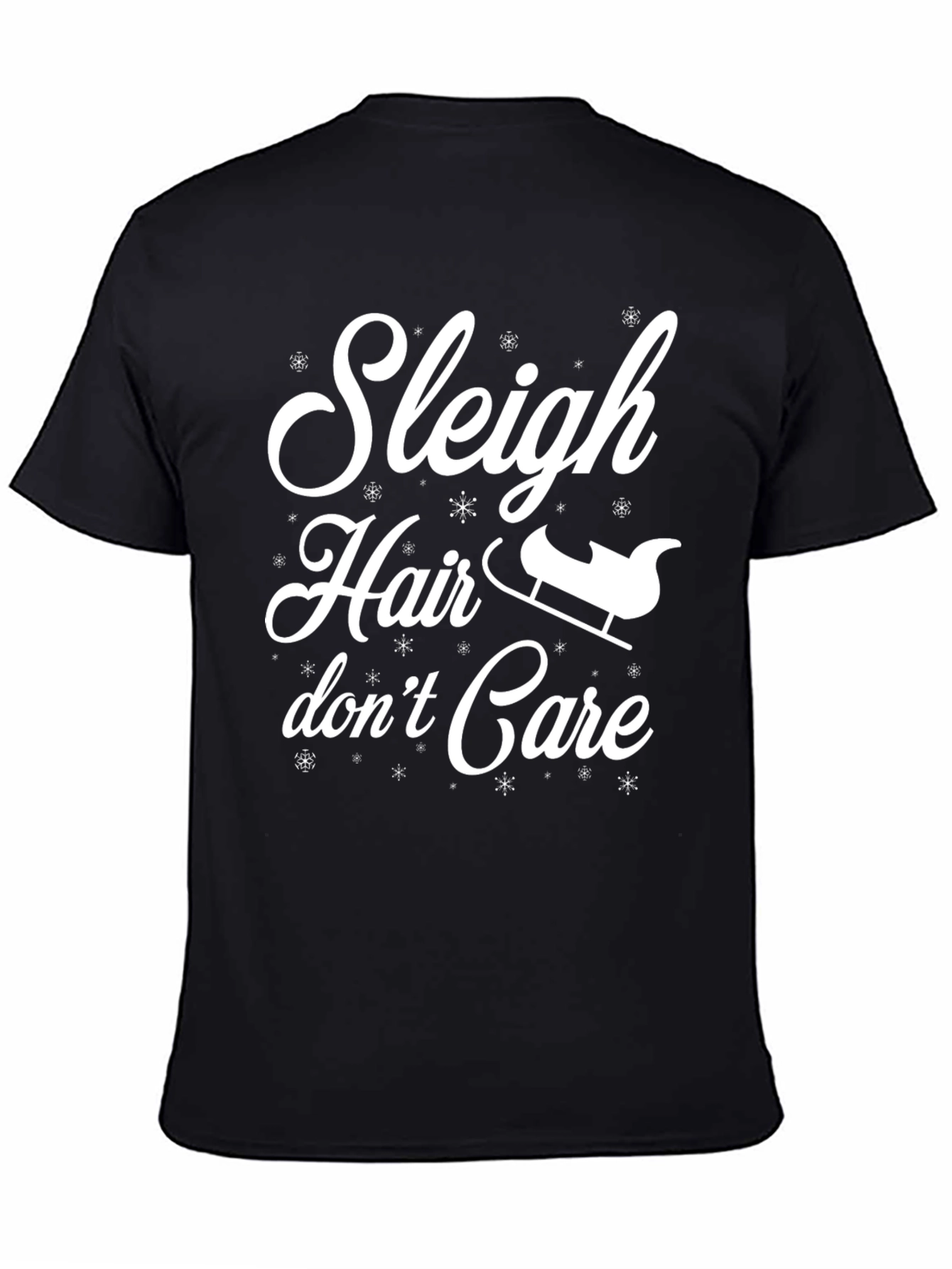 Sleigh Hair Don't Care Graphic Tee - 4