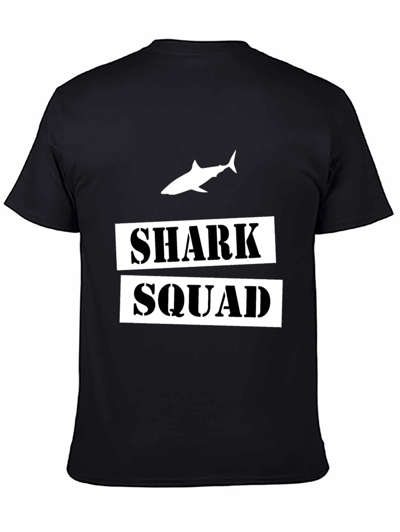 Black Shark Squad Graphic T-Shirt - Black view 4