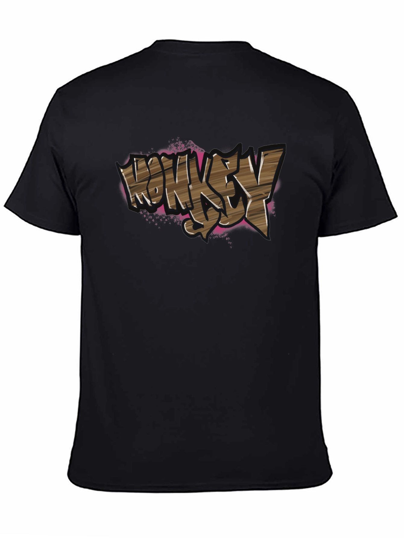 Black Honkey-saurus T-Shirt - Bold Graphic Tee view 4