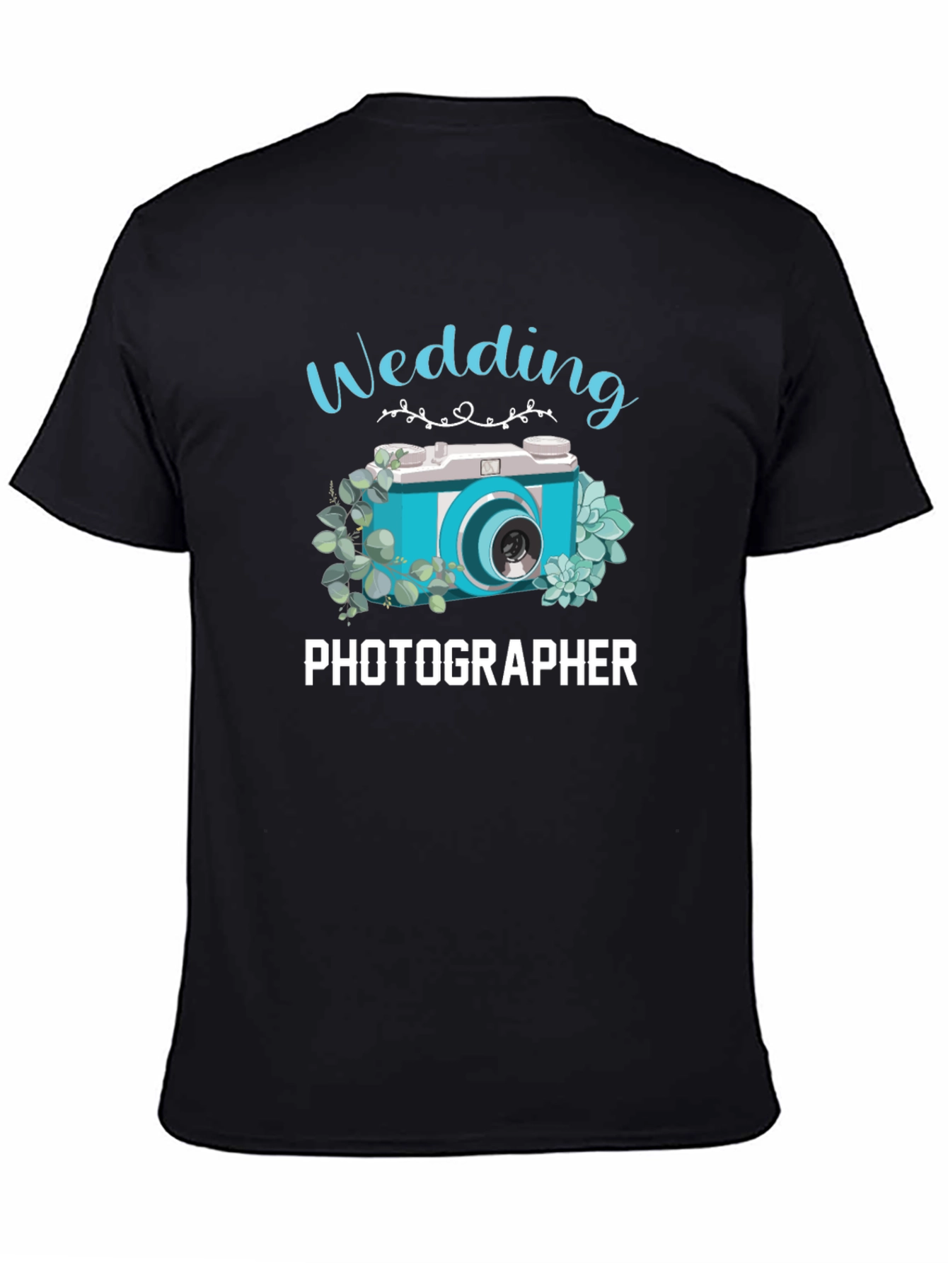 Wedding Photographer Graphic T-Shirt - 4