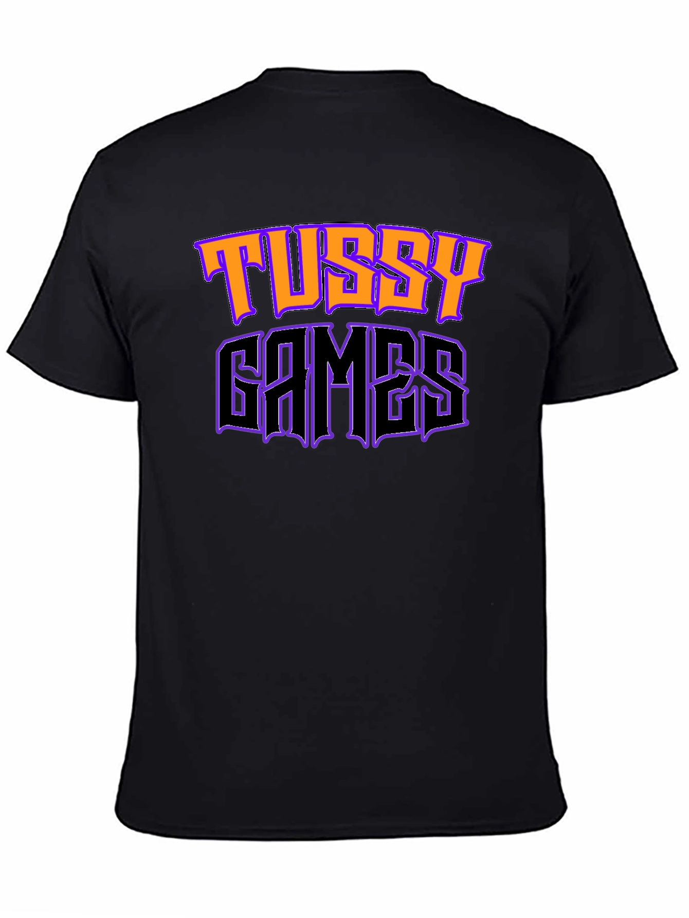 Black Tussy Games Graphic T-Shirt | Black view 4
