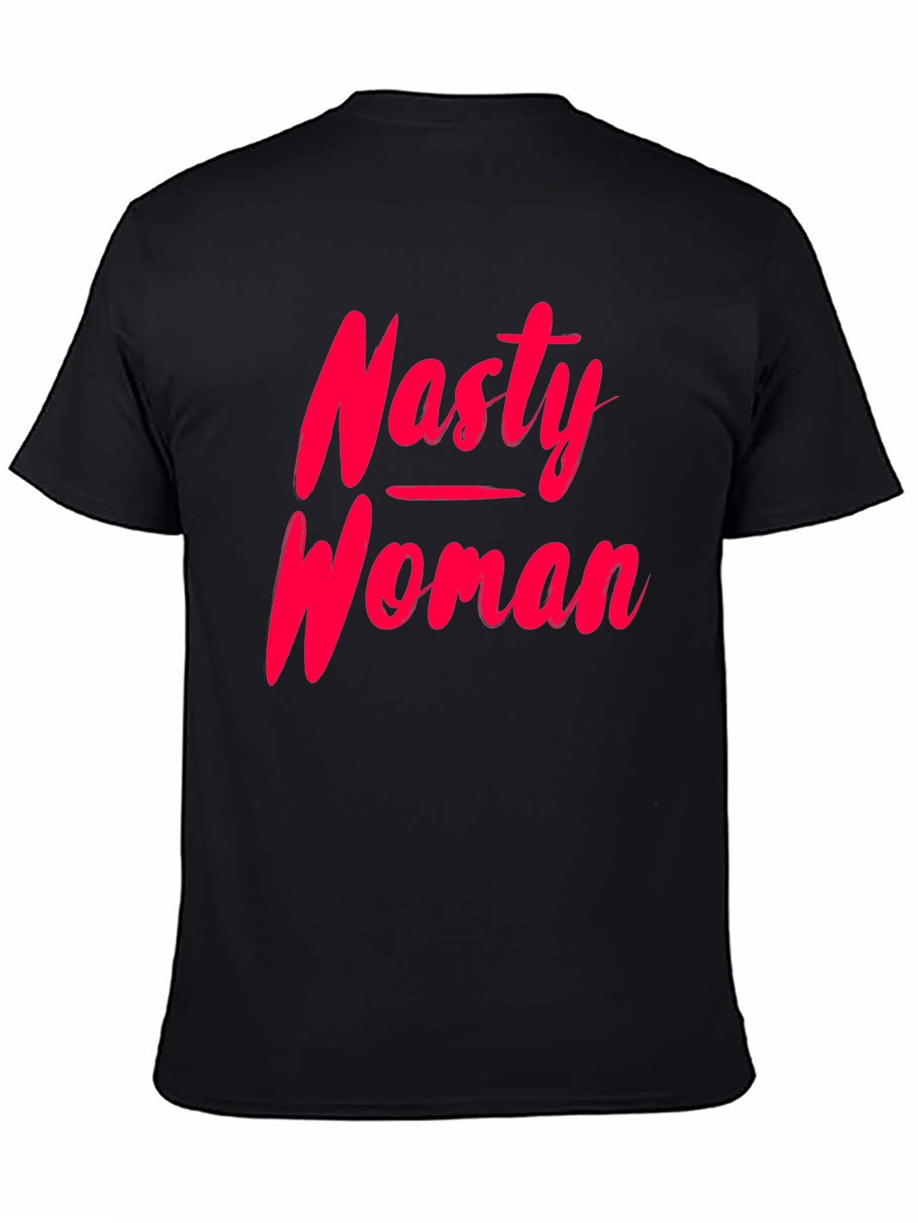 Black Nasty Woman Graphic Tee - Bold Feminist Statement view 4