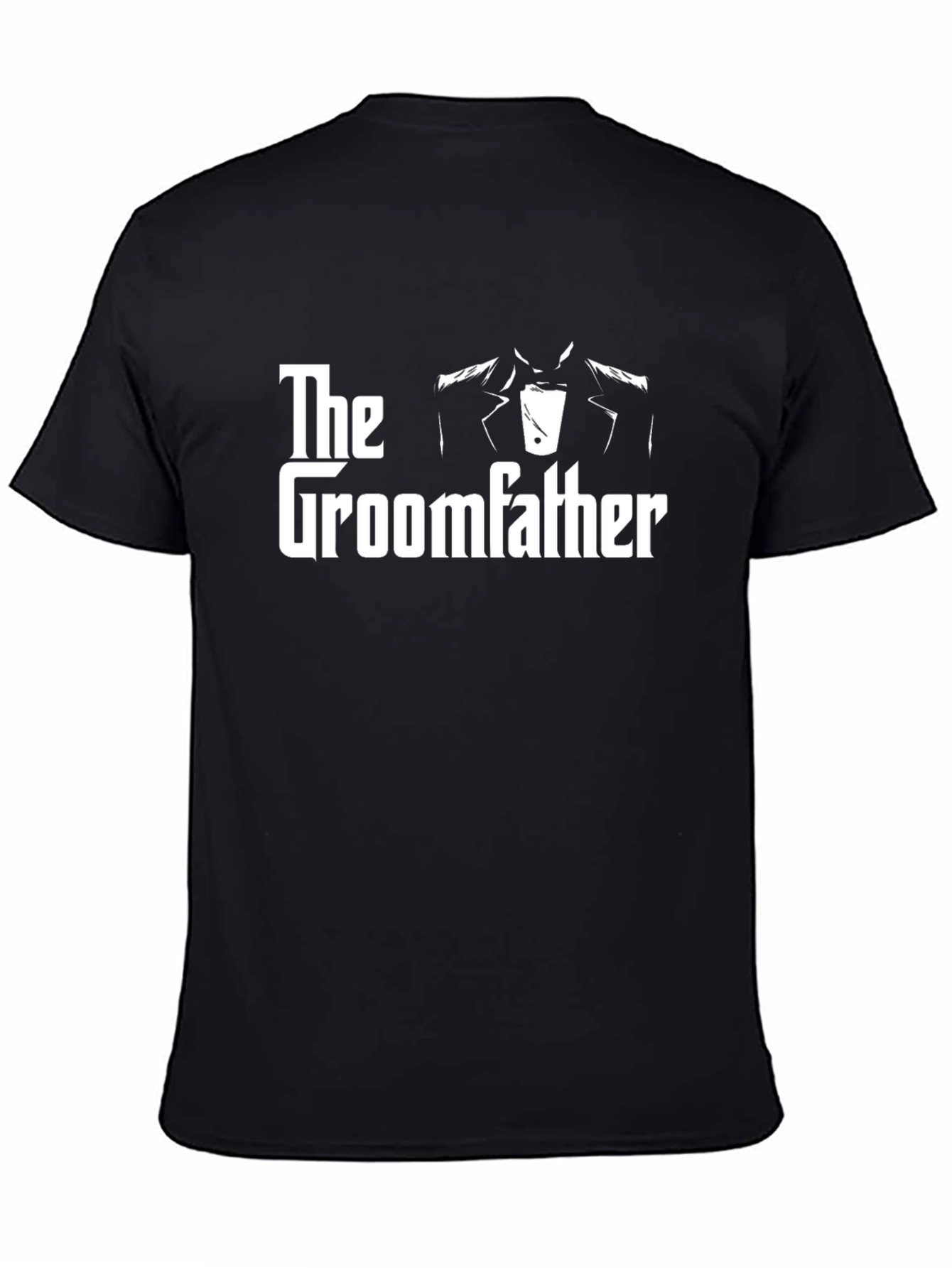 The Groomfather Black Graphic Tee - 4