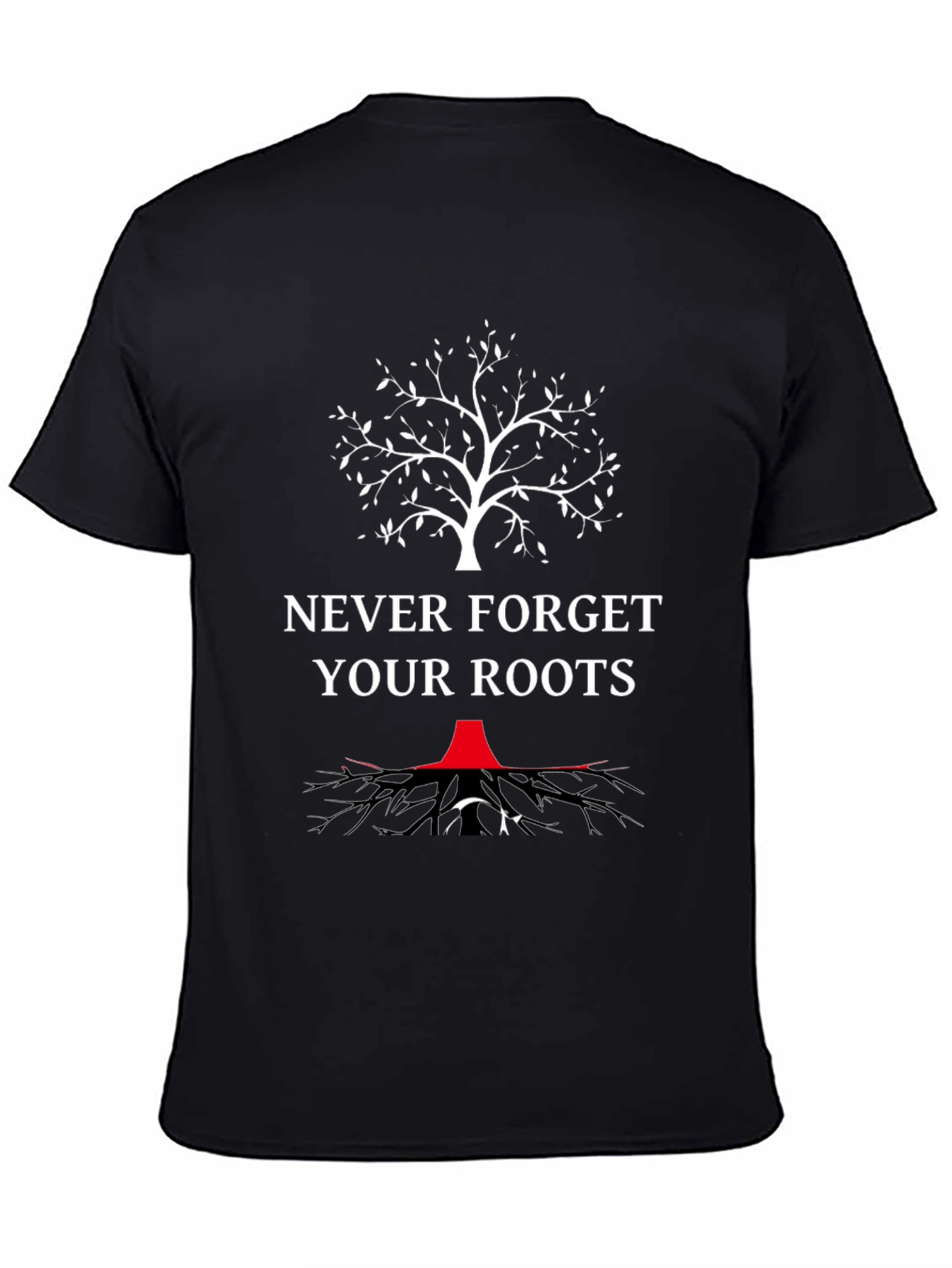 Never Forget Your Roots Graphic T-Shirt - 4