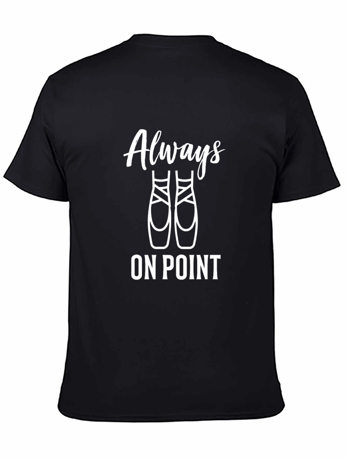 Black Always On Point Ballet T-Shirt view 4