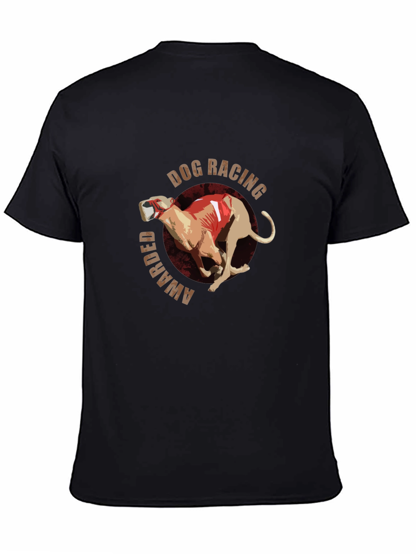 Black Dog Racing Awarded Black T-Shirt view 4