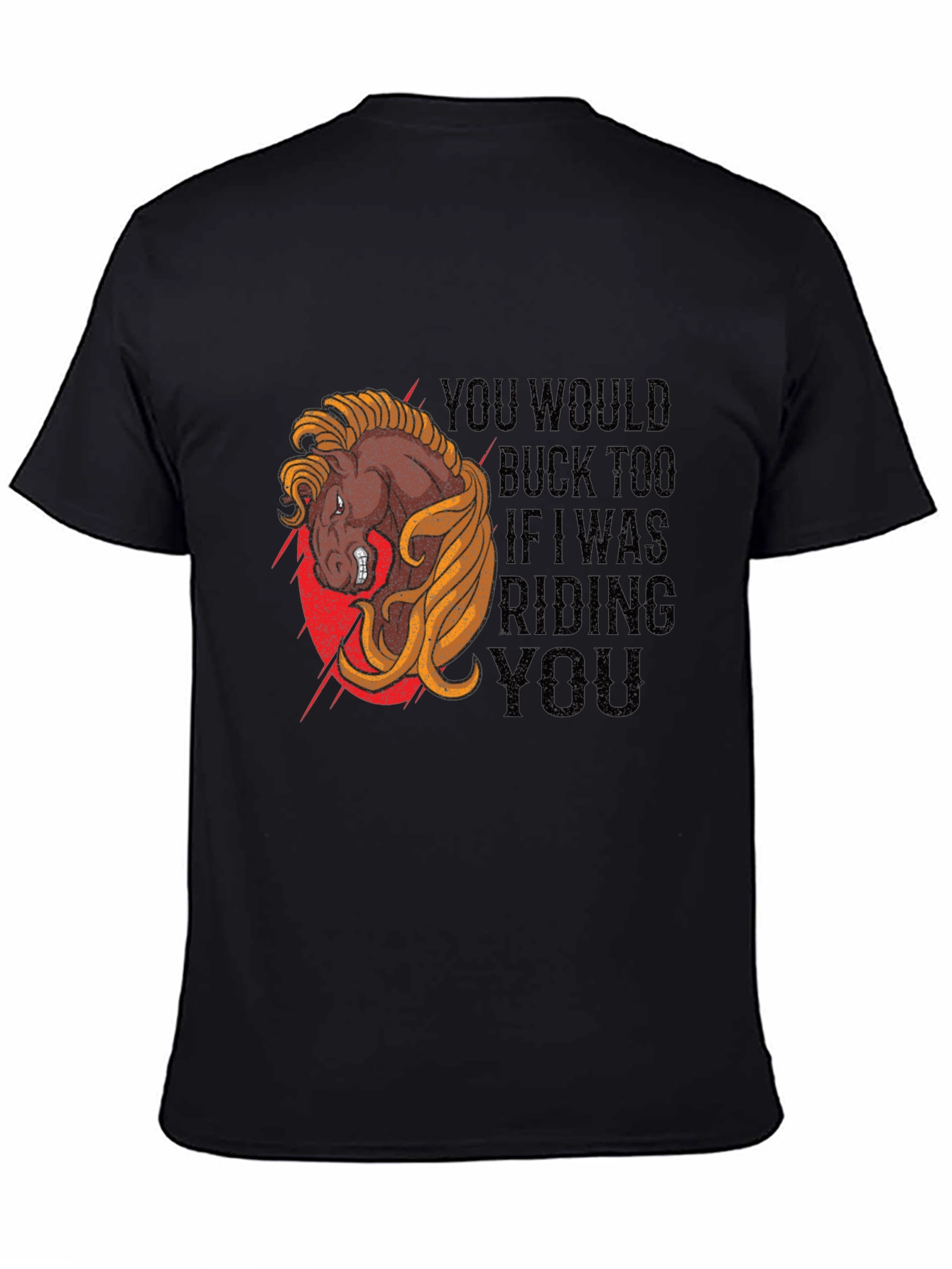 Buck Too Horse Graphic Tee - 4