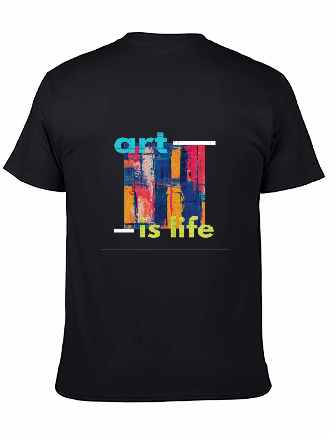 Black Art is Life Graphic Tee - Stylish Comfort view 4